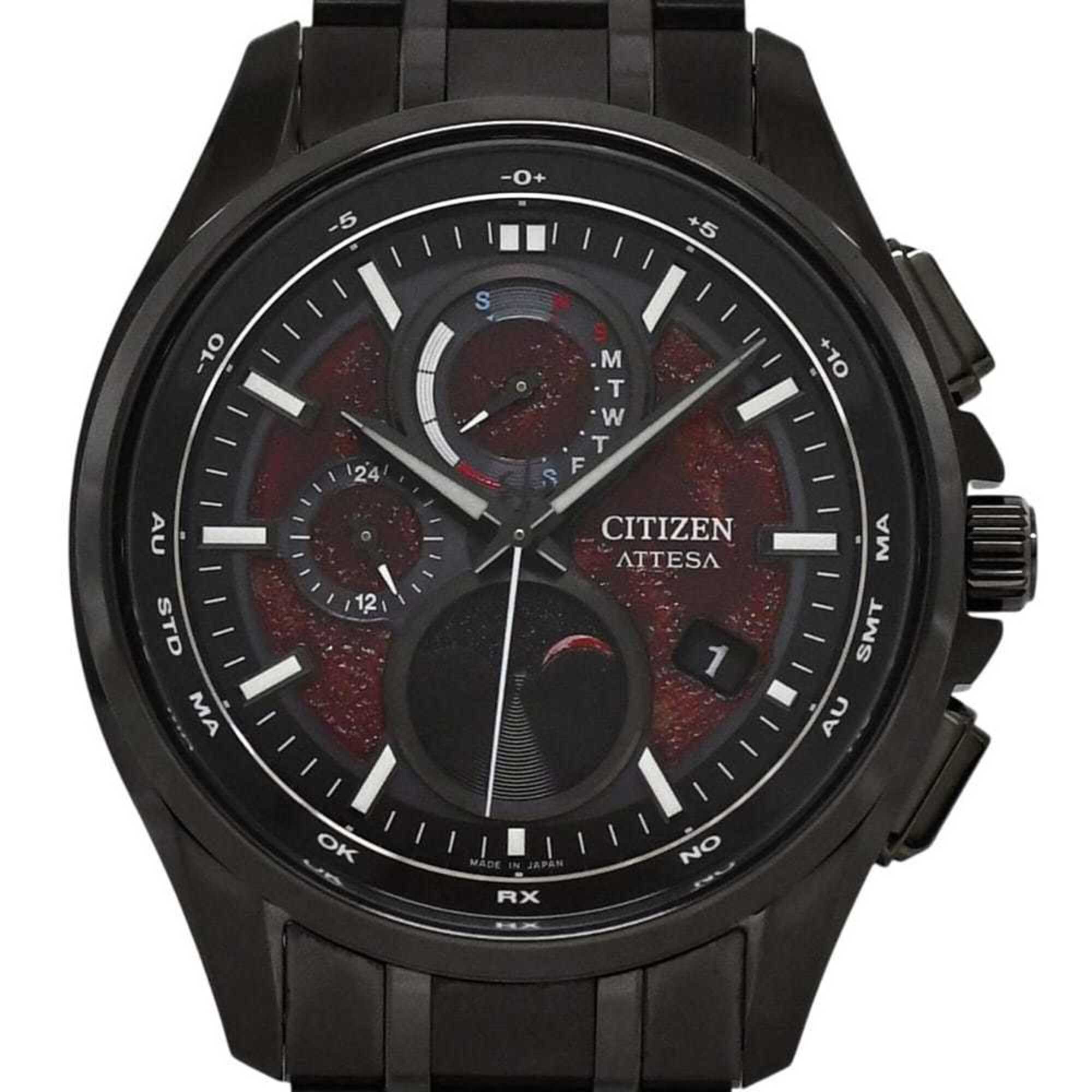 Citizen Attesa BY1005-73Z H874-005HK02 Red Dial 44mm Watch