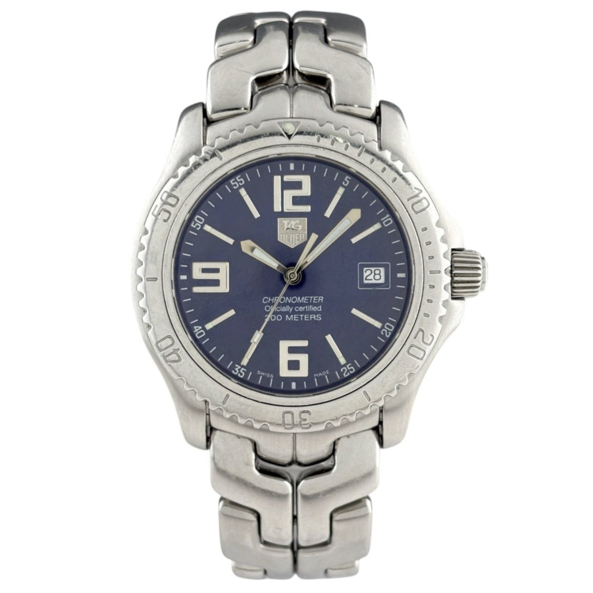 TAG Heuer Link WT5112, blaues Zifferblatt, 41 mm Uhr