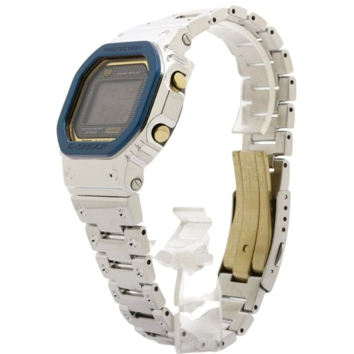 Montre Casio G-SHOCK modèle 50e anniversaire FULL METAL SÉRIE 5000 GMW-B5000SS-2JR Noir Cadran 43 mm