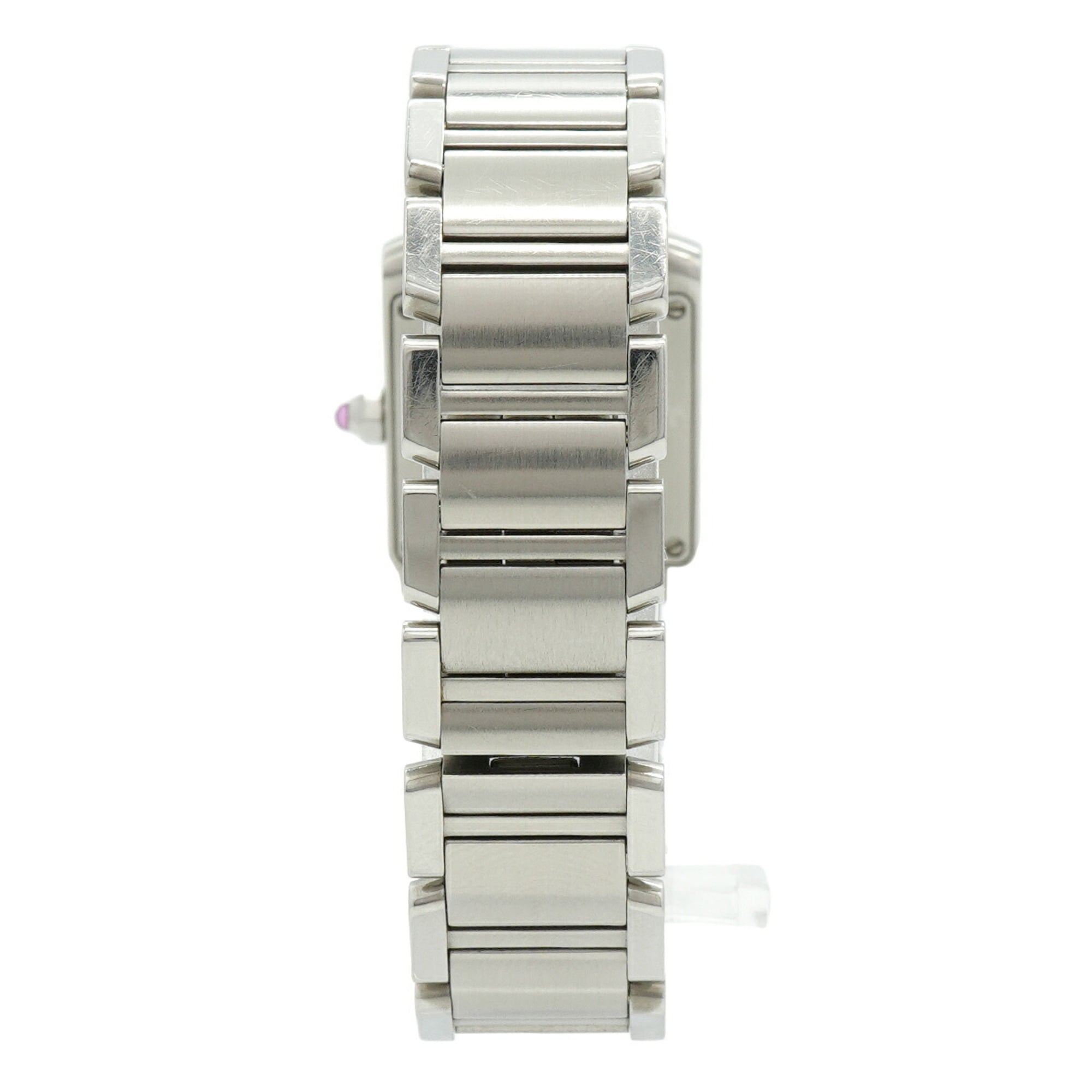 Cartier Tank W51028Q3 Pink Dial 20mm Watch