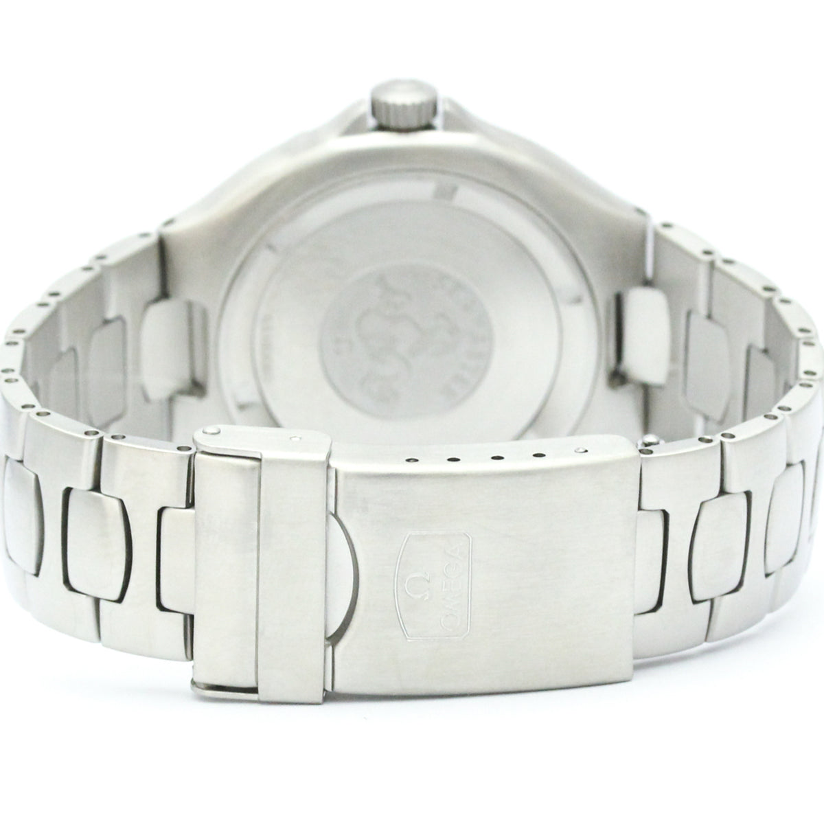 Omega Seamaster 396.1062 horloge met zwarte wijzerplaat, 36 mm