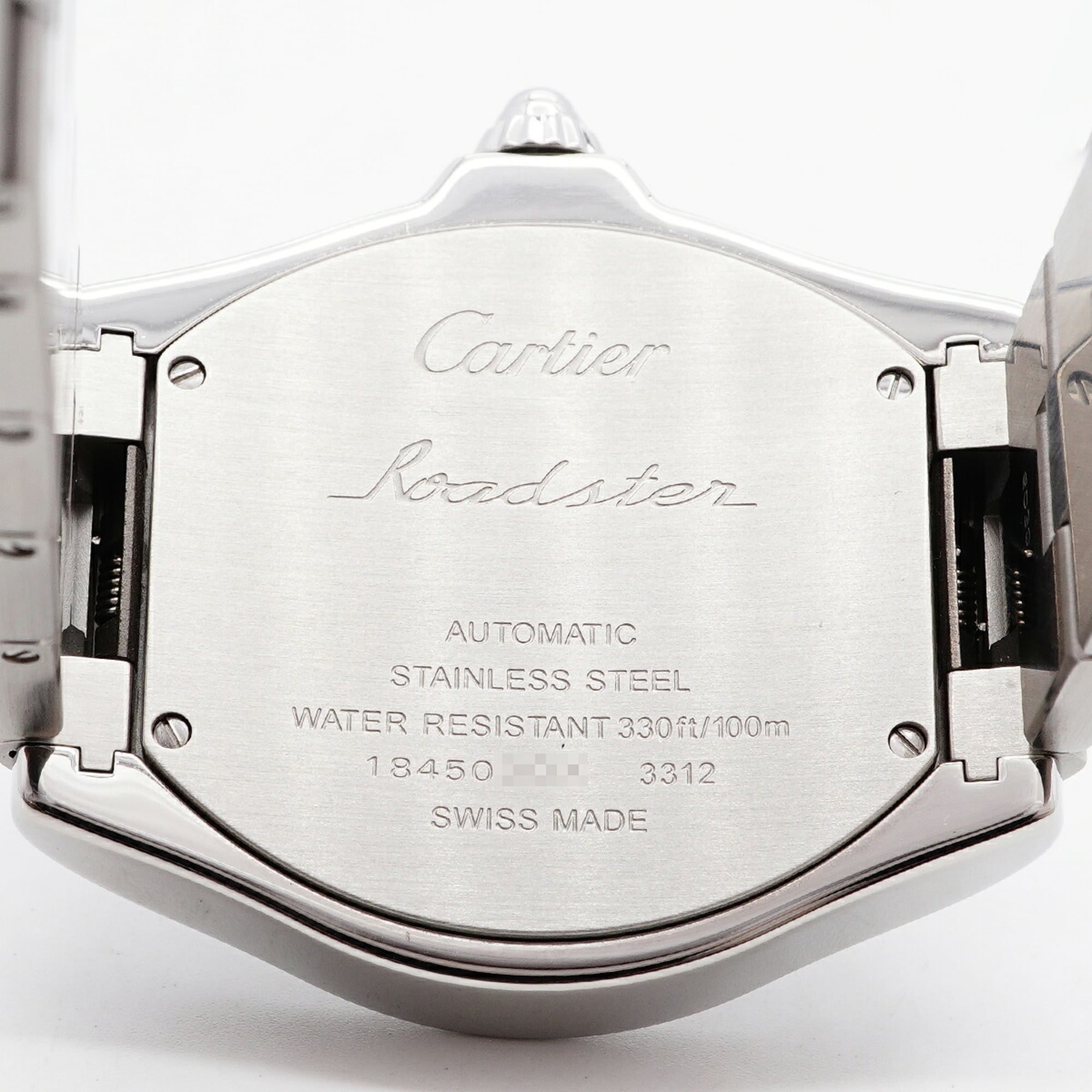 Cartier Roadster LM W6206017 Silver Dial 40mm Watch