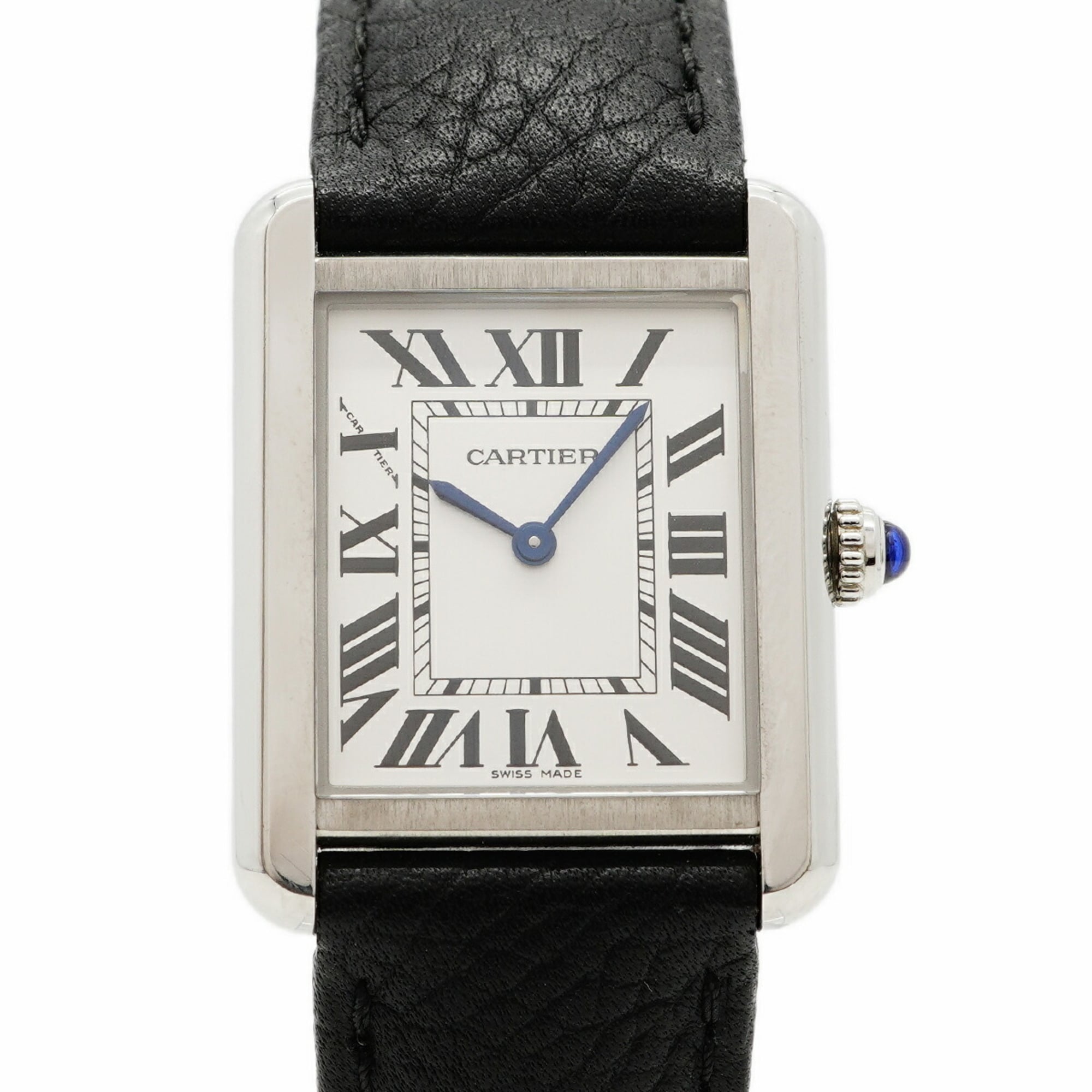 Cartier Tank solo WSTA0030 Silver Dial 24mm Watch