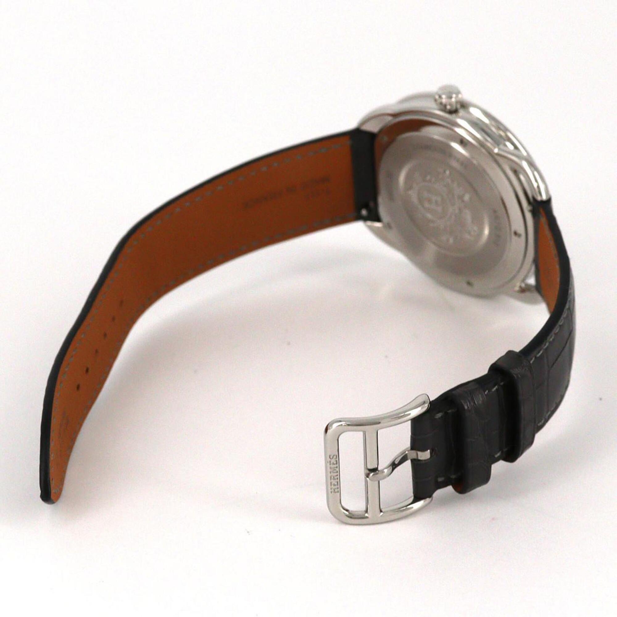 Hermès Arceau AR7Q.810 Blanc Cadran 40mm Montre