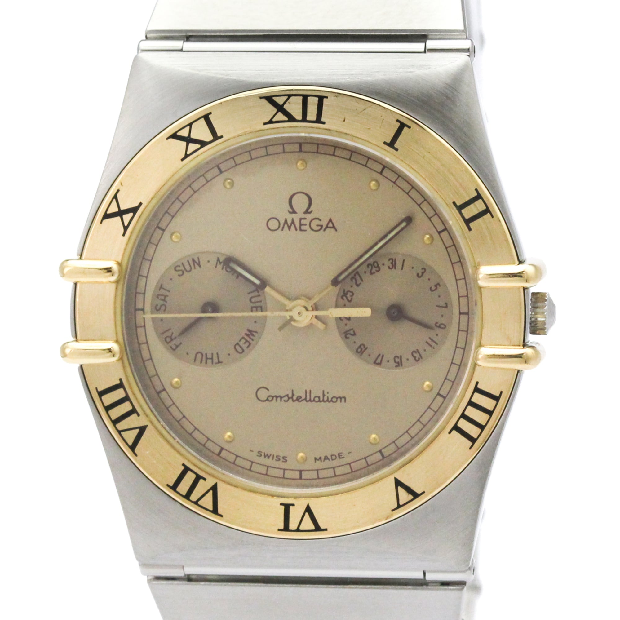 Omega Constellation 3.961.070 Gold Dial 33mm Watch