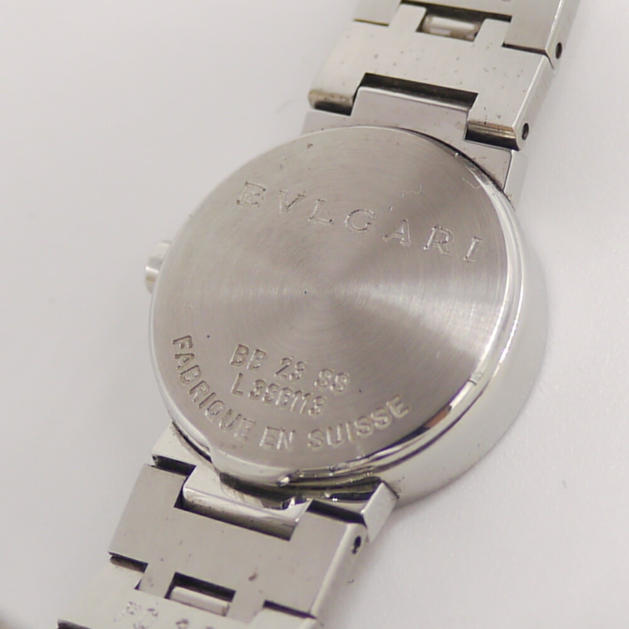 BVLGARI dameshorloge BB23SS met zwarte wijzerplaat