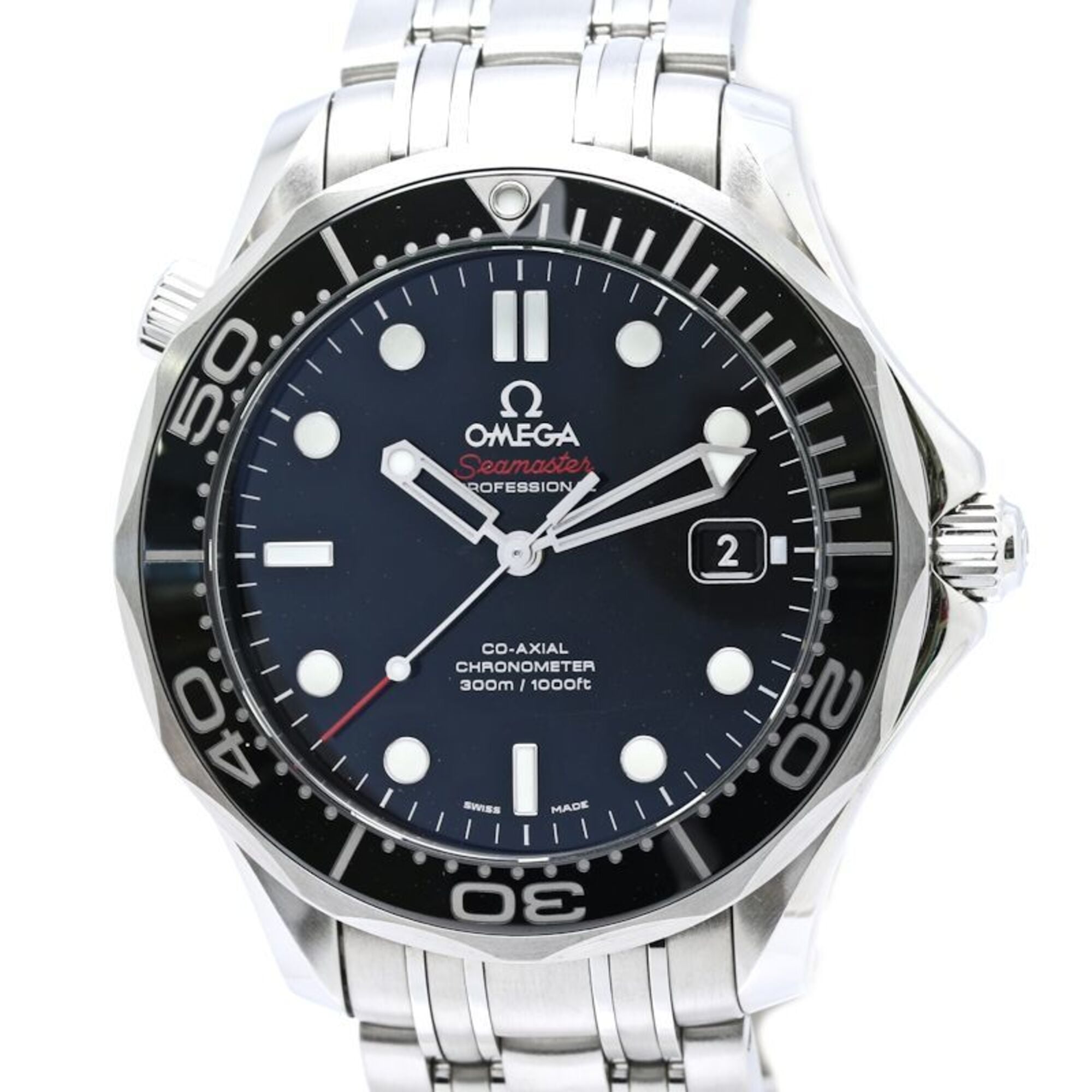 Omega Seamaster 212.30.41.20.01.003 Black Dial 41mm Watch