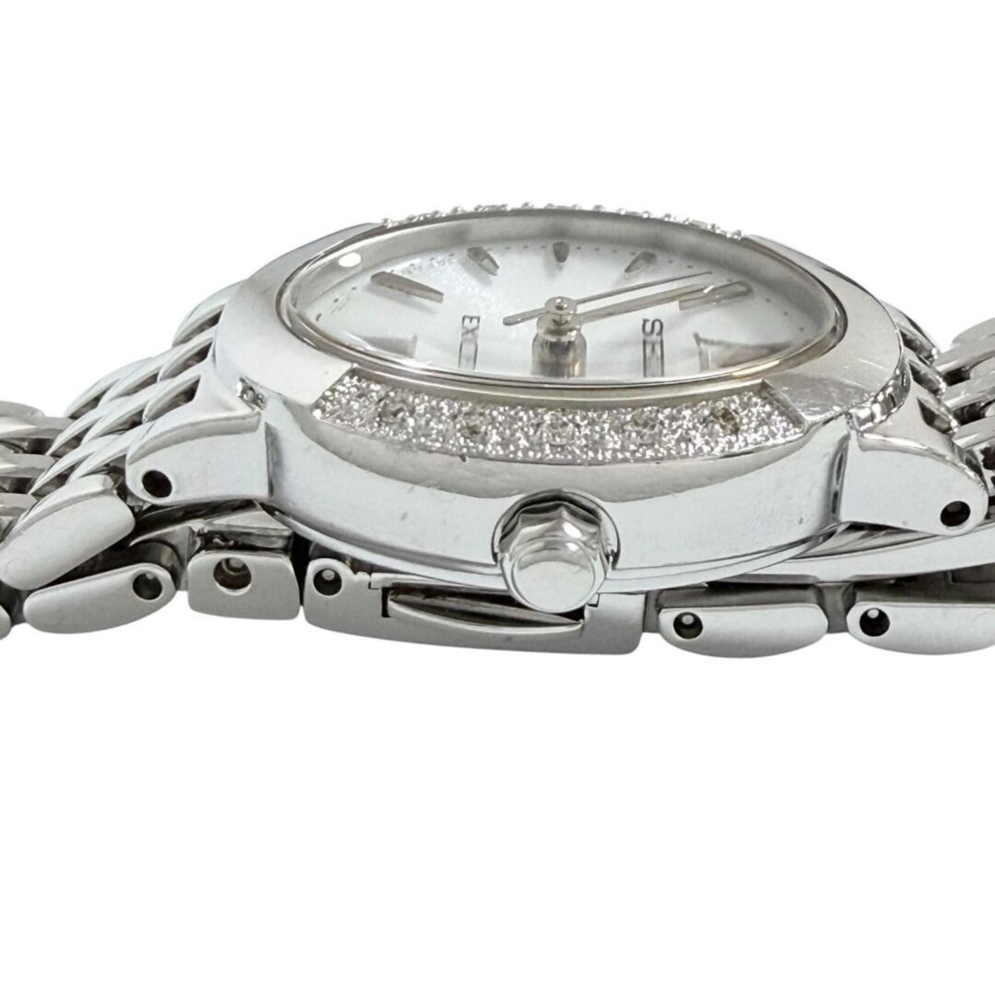 Seiko Dolce Exceline Damen-Solaruhr mit 10 Diamanten