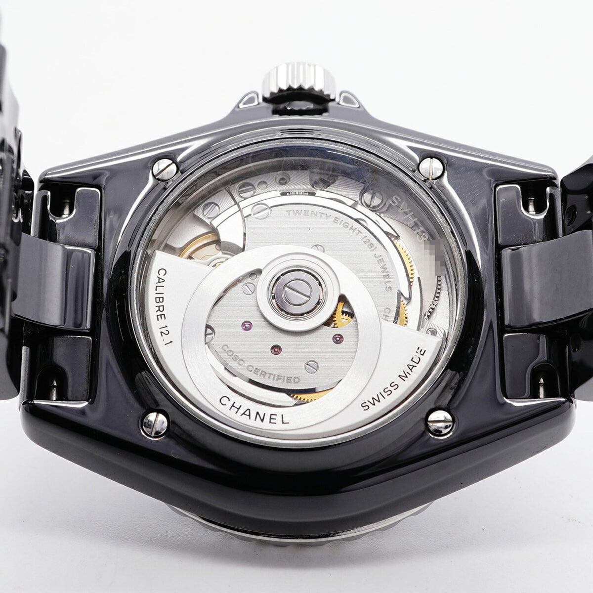 Montre Chanel J12 12P Diamond H5702 Noir, cadran de 38 mm