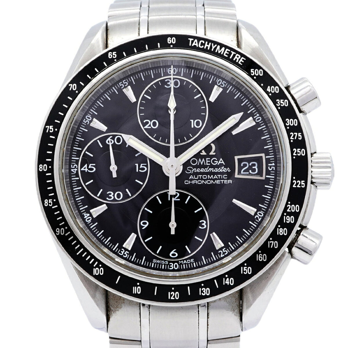 Omega Speedmaster Date 3210.50 met zwarte wijzerplaat 40mm Horloge