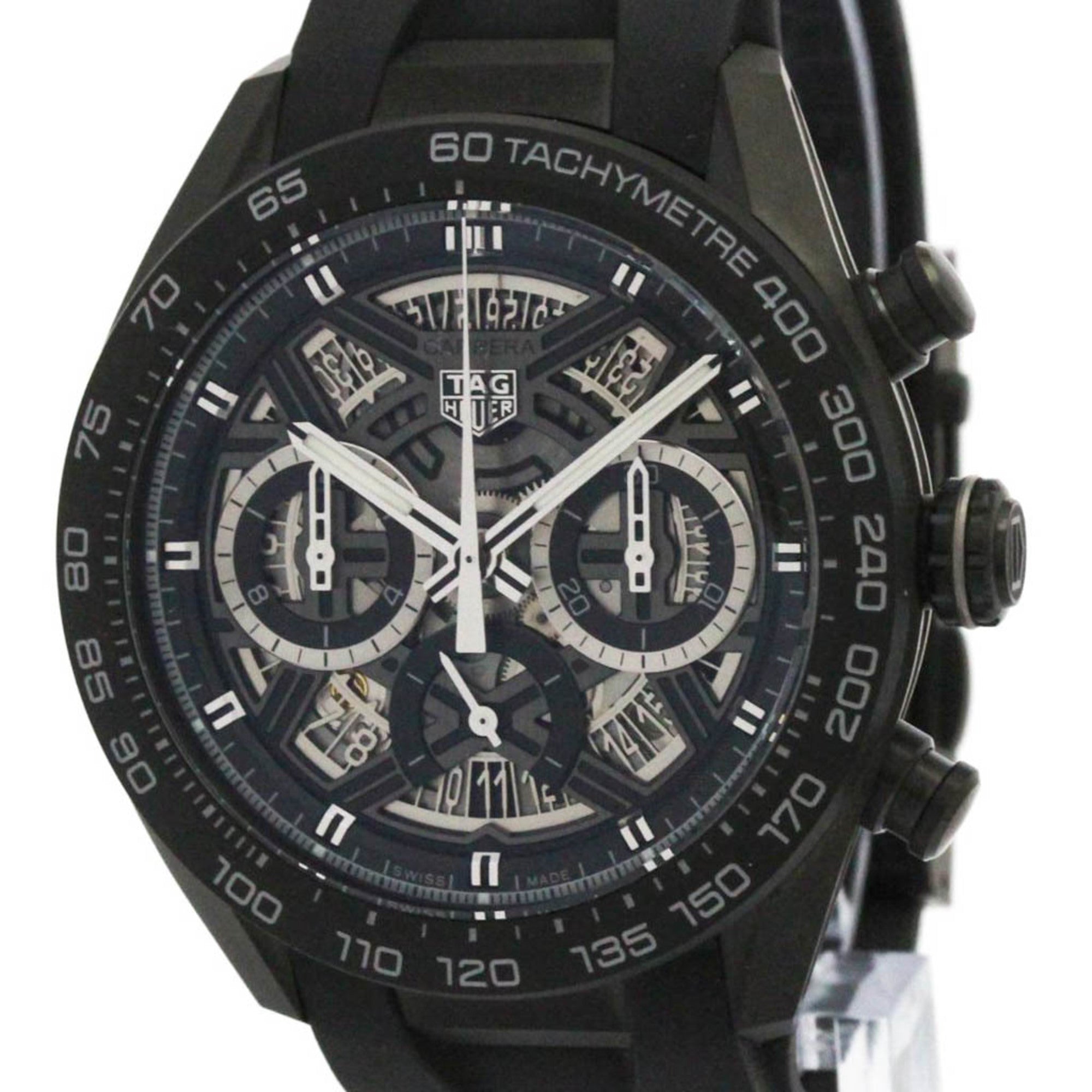 TAG HEUER Carrera Chronograph Extreme Sports Titanium Watch CBU2080 Never Used
