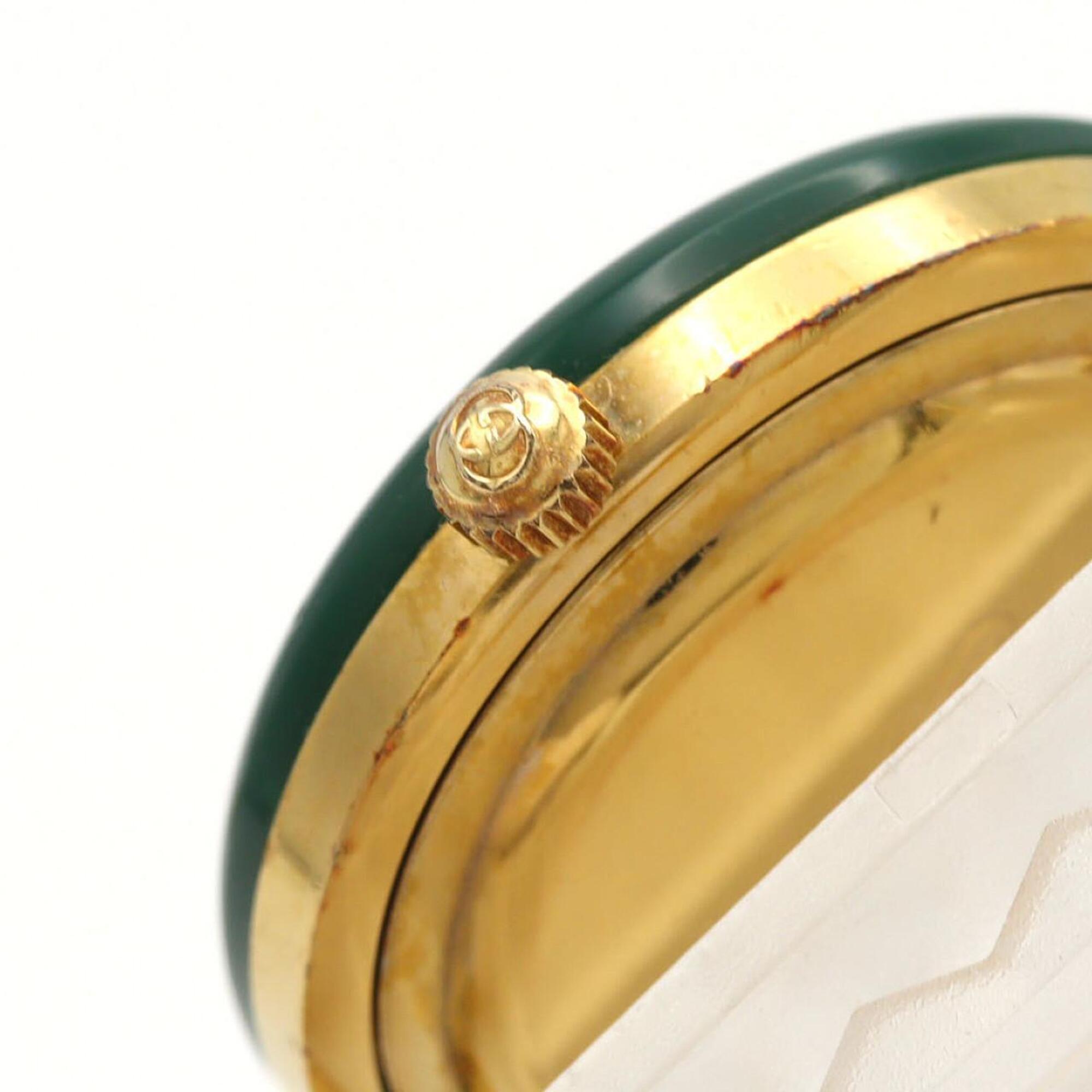 Gucci Change Ring GP Medium Size 11 12.2 Quartz Watch