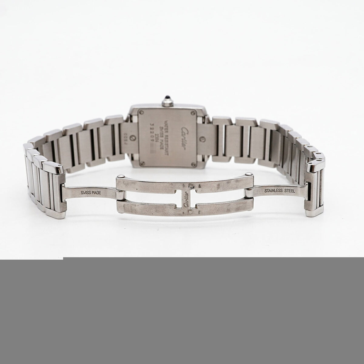 Cartier Tank Française SM W51008Q3 Elfenbein Zifferblatt 20 mm Uhr