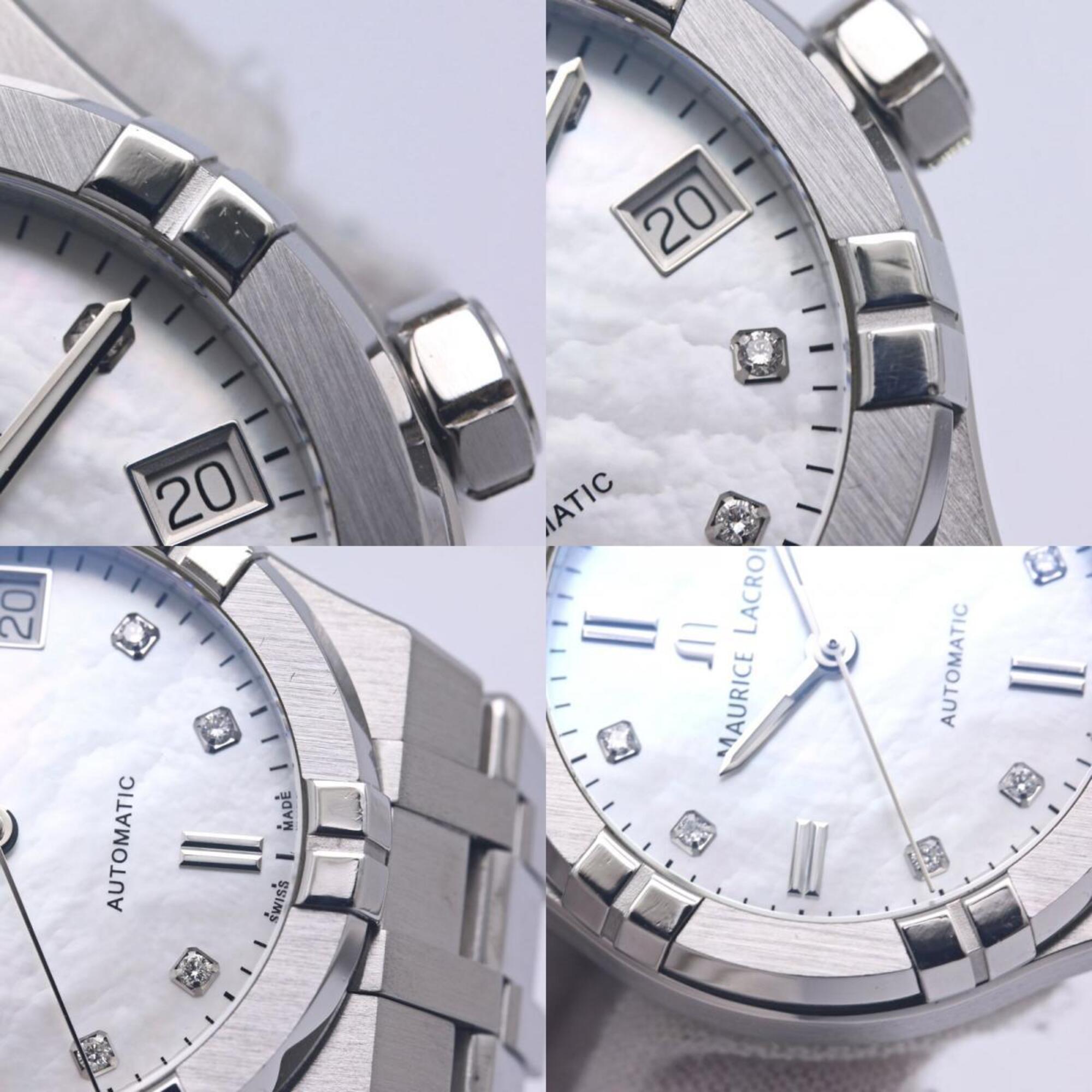 Maurice Lacroix Aikon AI6006-SS002-170-1 White Dial 35mm Watch