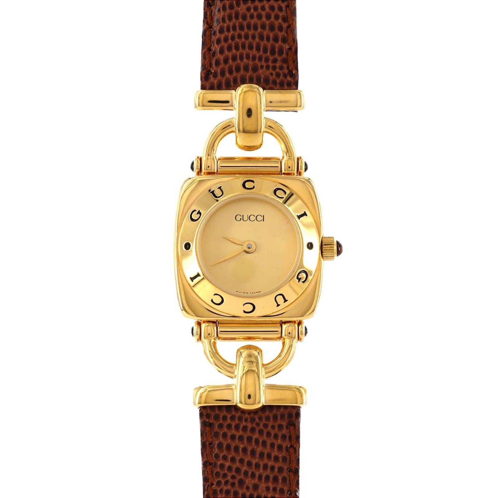 Gucci 6300L GP Quartz Watch