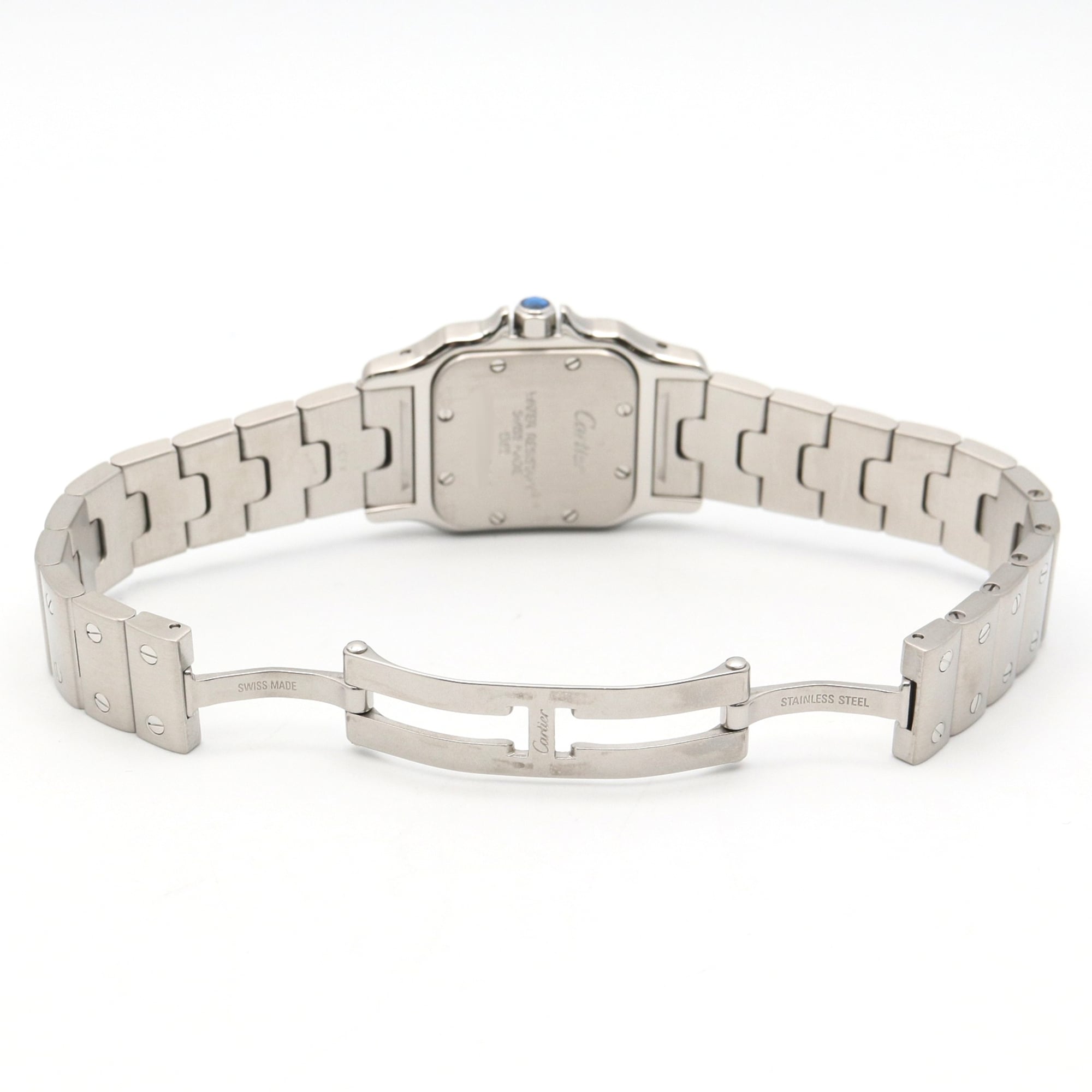 Cartier Santos Galbee SM W20017D6 Silber Zifferblatt 23 mm Uhr