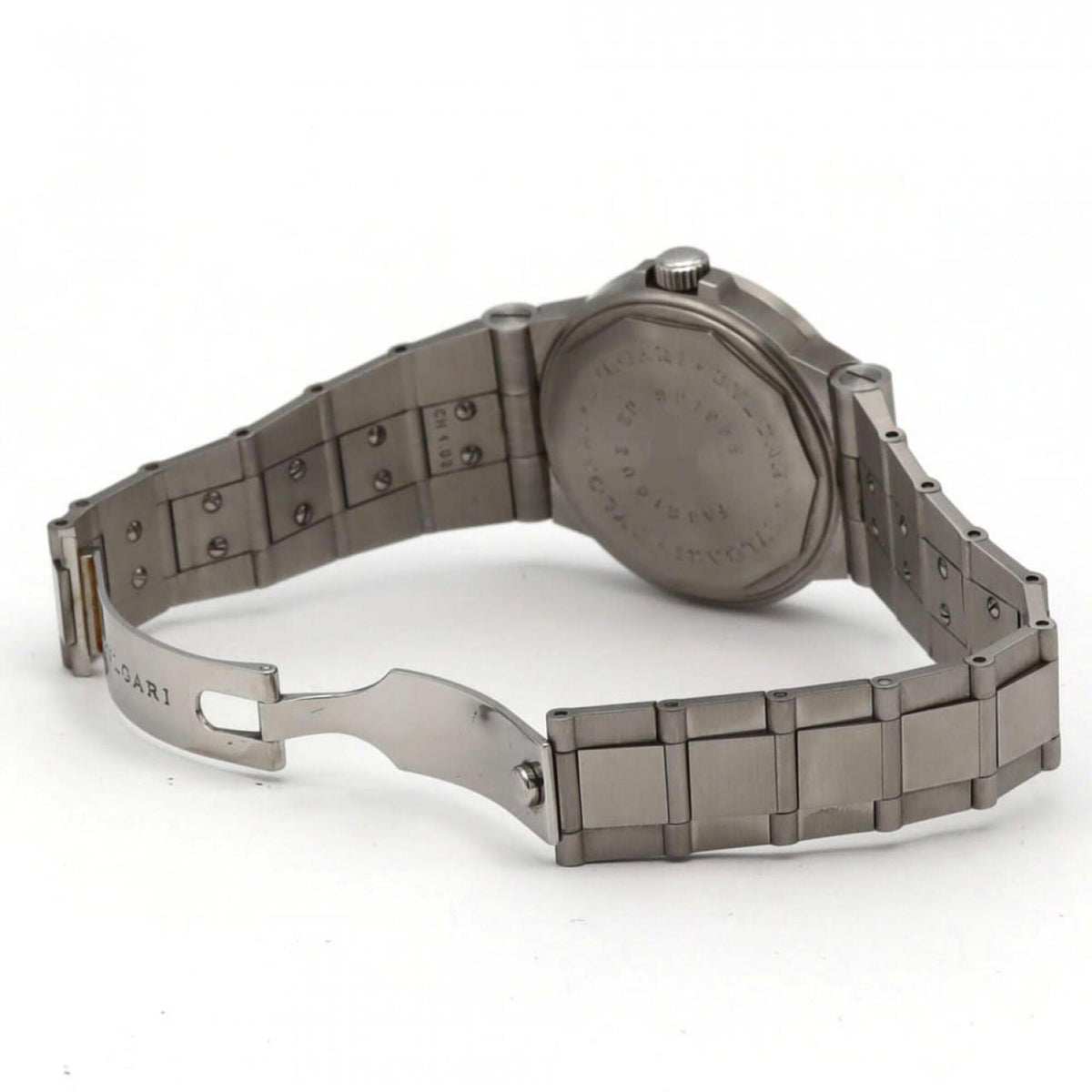 Bulgari Diagono Sport White Dial 35mm Watch