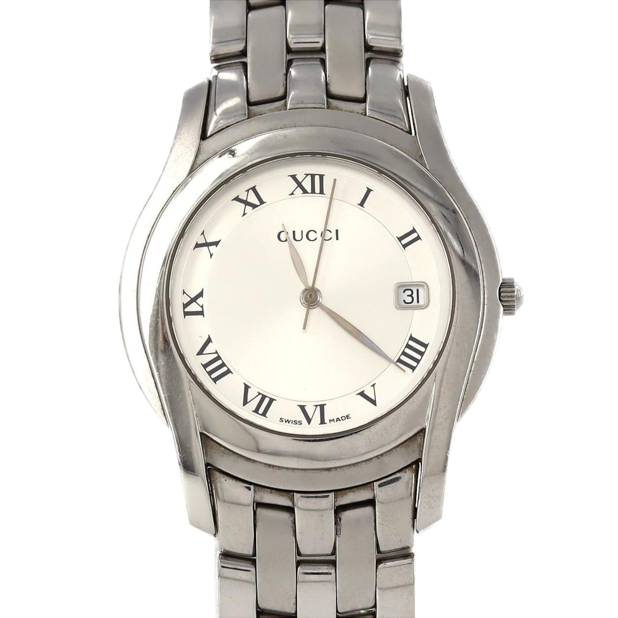 Gucci 5500M SS Quartz Watch