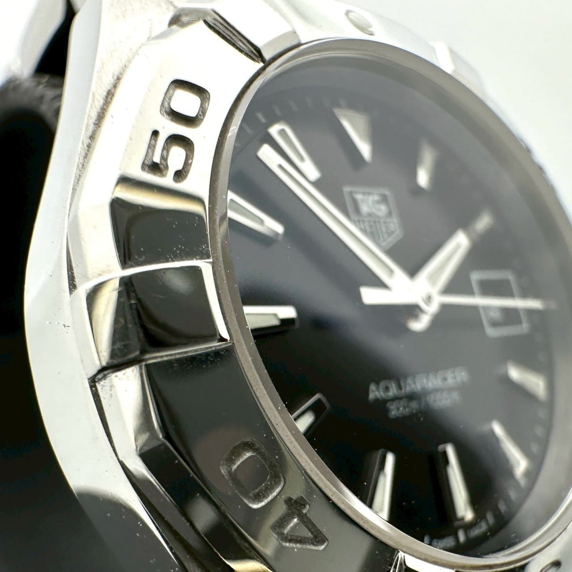 TAG HEUER Aquaracer WAY1410.BA0920 Quarz-Damenuhr aus EdelstahlSchwarz