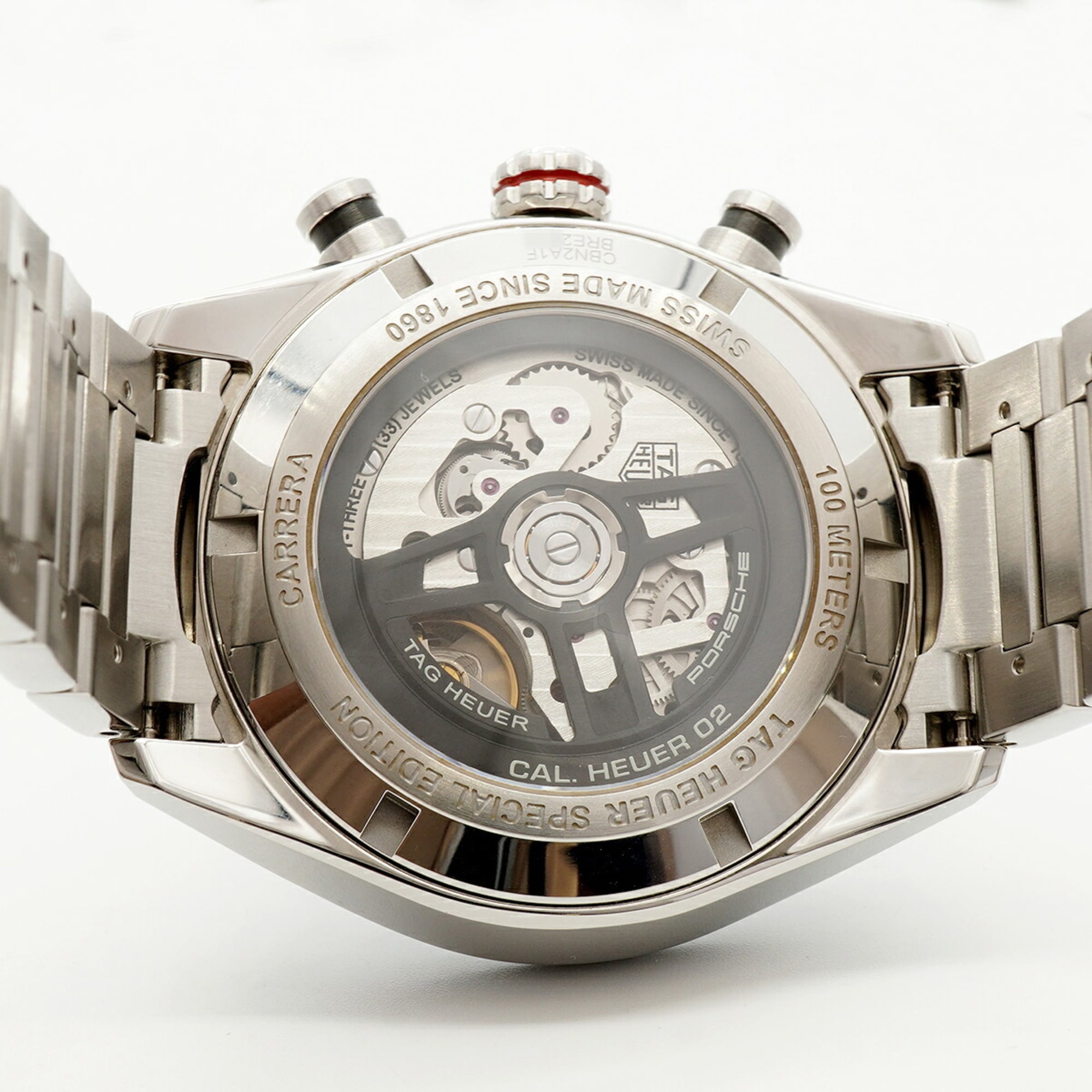 Montre TAG Heuer Carrera Porsche Édition spéciale CBN2A1F Noir Cadran 44 mm