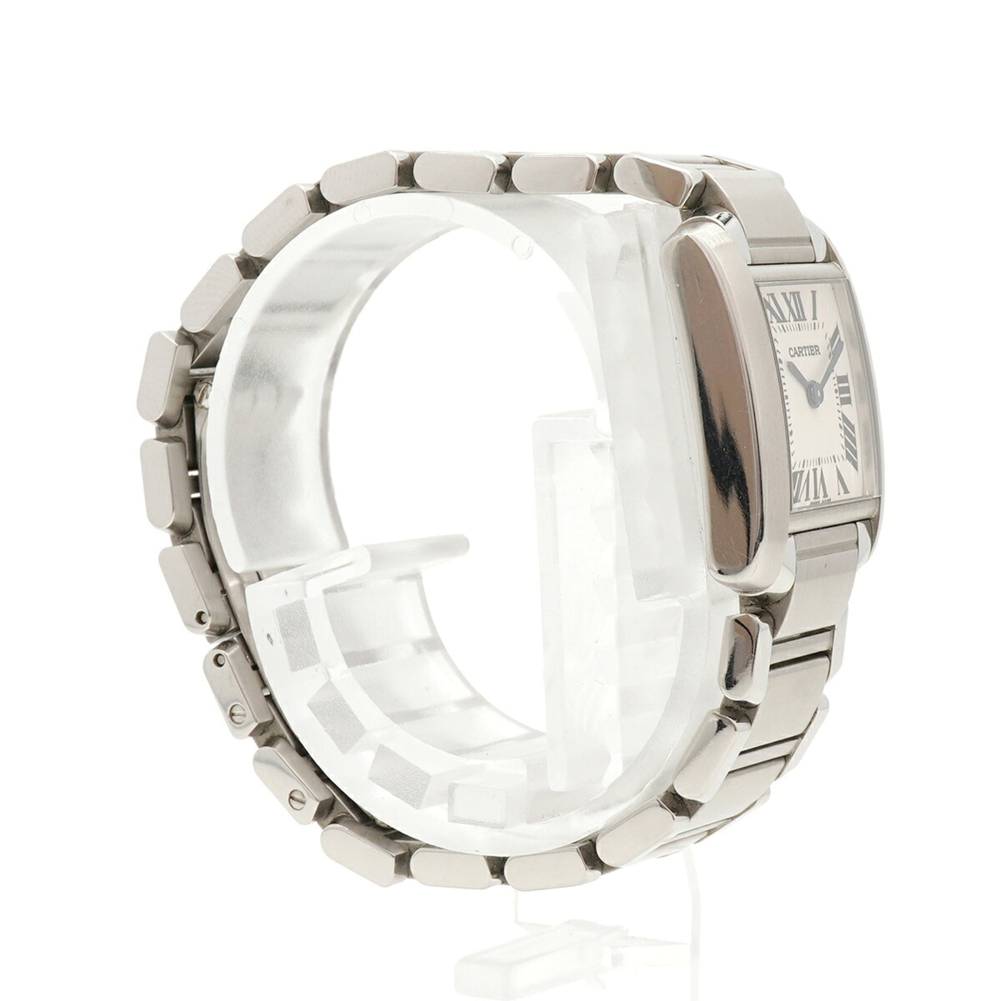 Montre Cartier Tank Française SM W51008Q3 Ivoire avec cadran de 20 mm