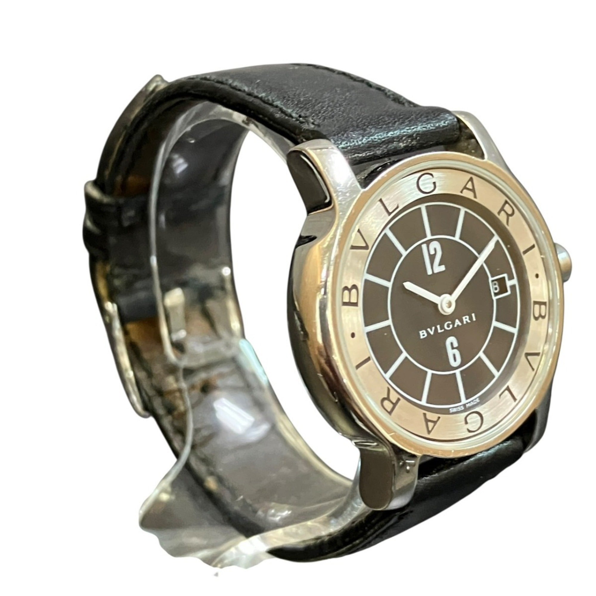 Bulgari BVLGARI ST29S Black Dial 28mm Watch
