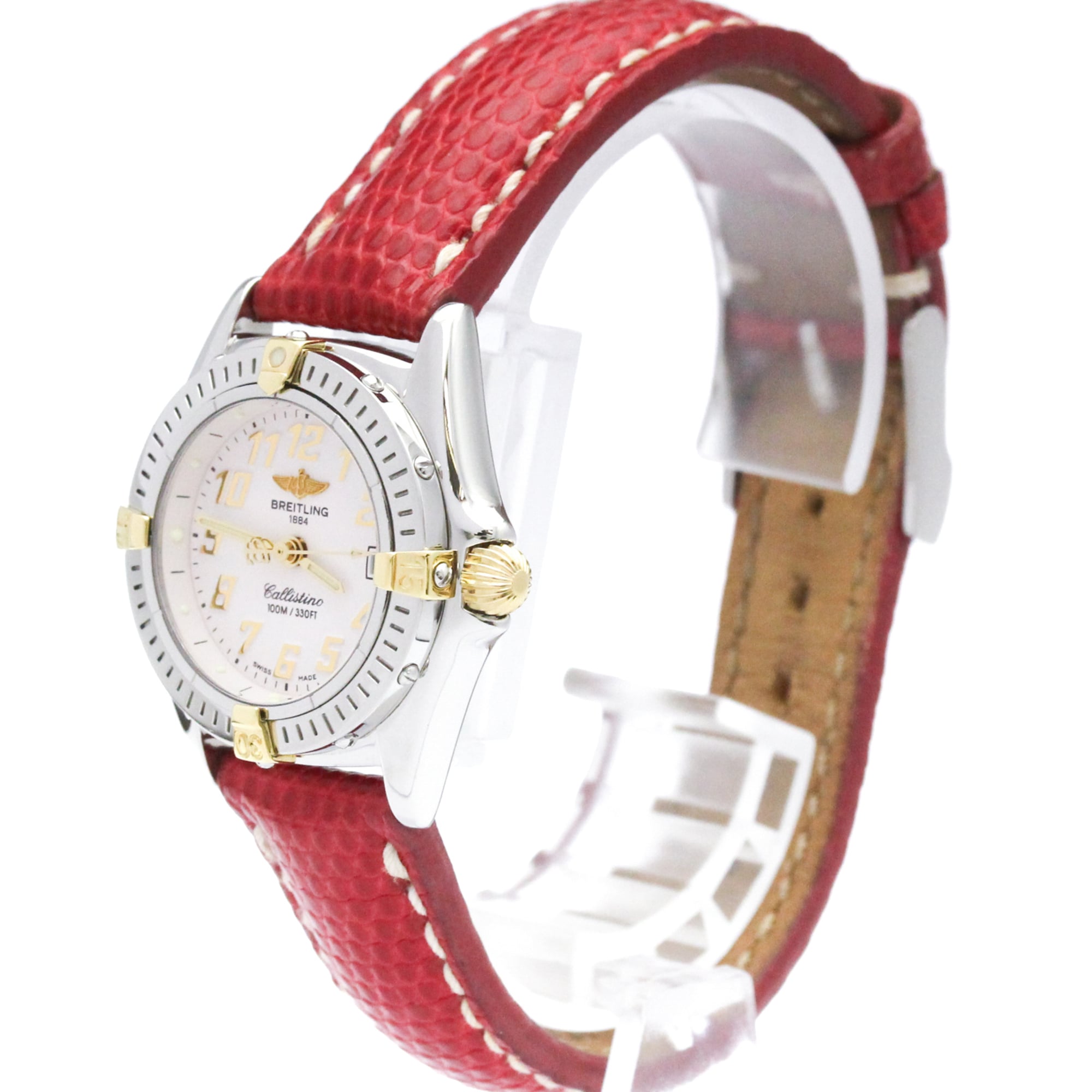 Montre Breitling Callistino B52345 Rose avec cadran de 28 mm
