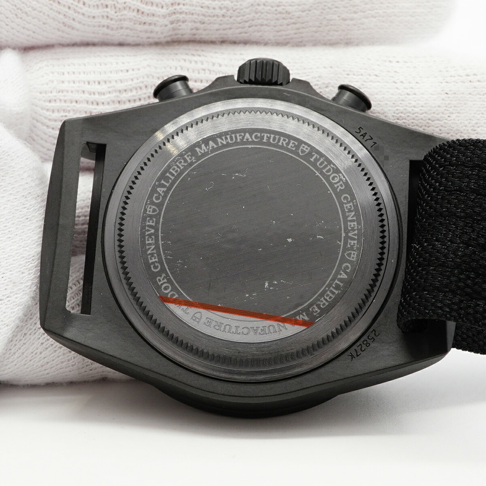 Tudor Veragos 25827KN Black Dial 42mm Watch