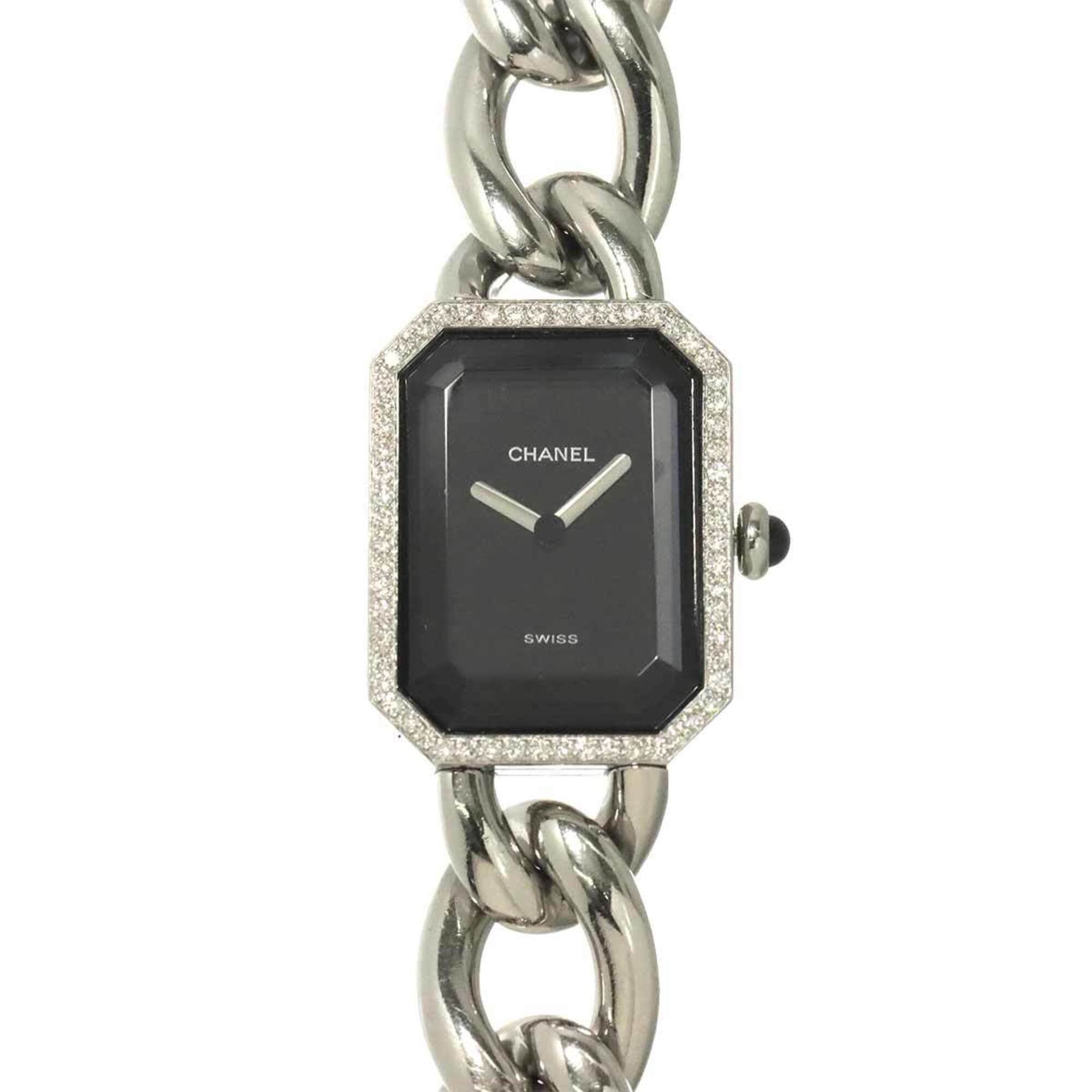Chanel Premiere H0495 Black Dial 20mm Watch