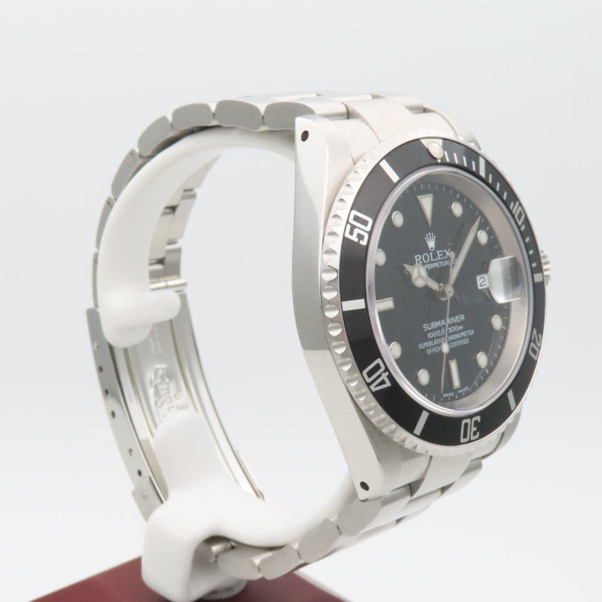 Rolex Submariner Date 16610 Black Dial 40mm Watch