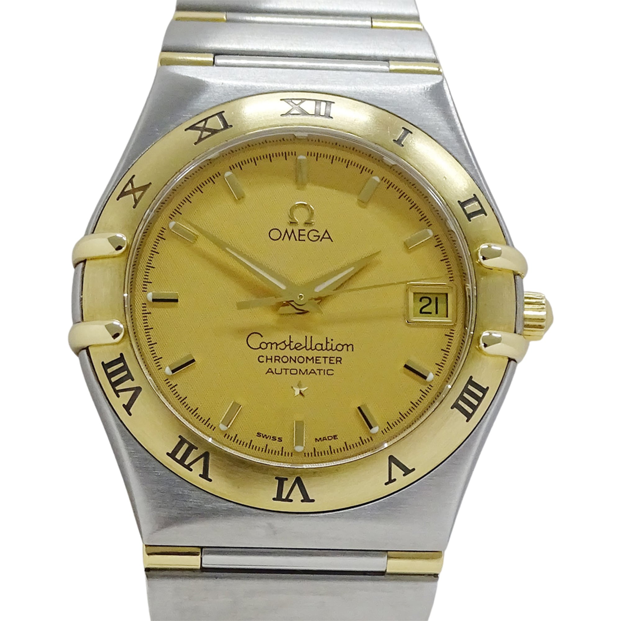 Omega Constellation 1302.1 Gold Dial 35mm Watch