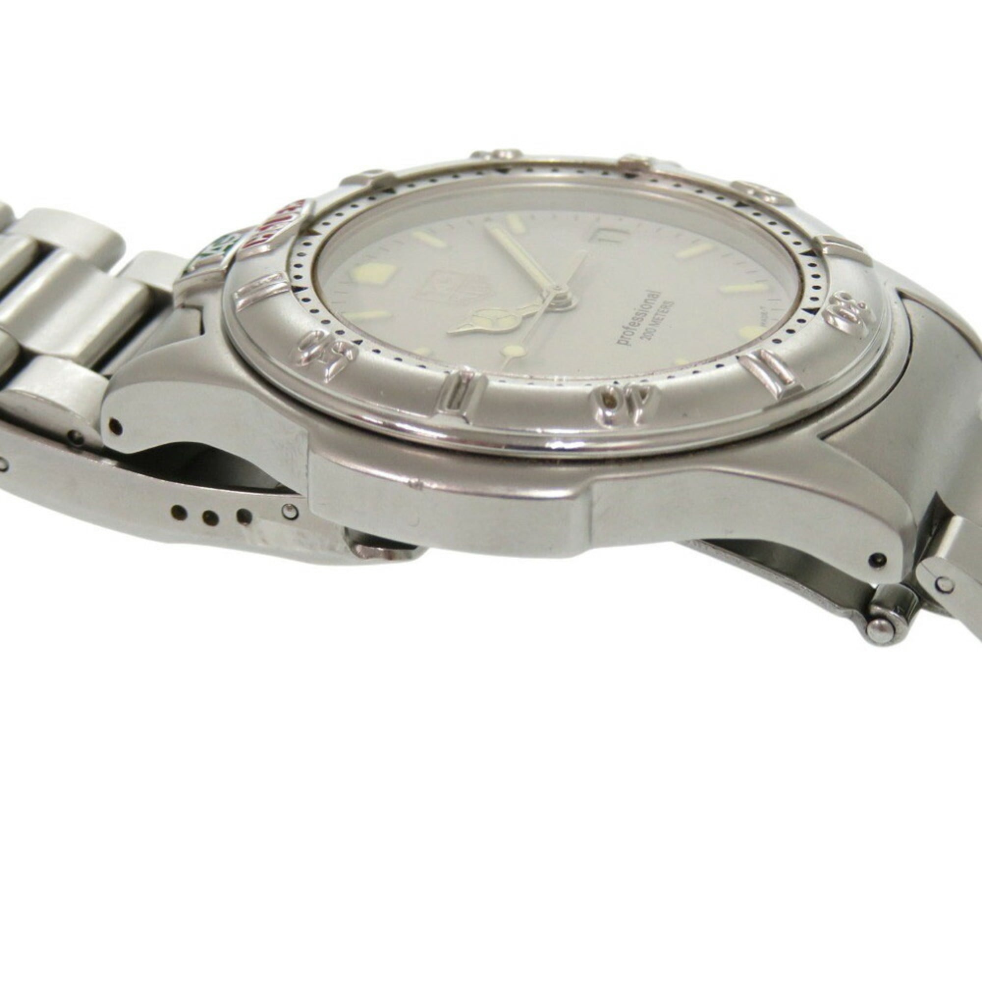 TAG Heuer Professional 200m 999.706A Stainless Steel Grey Quartz Watch