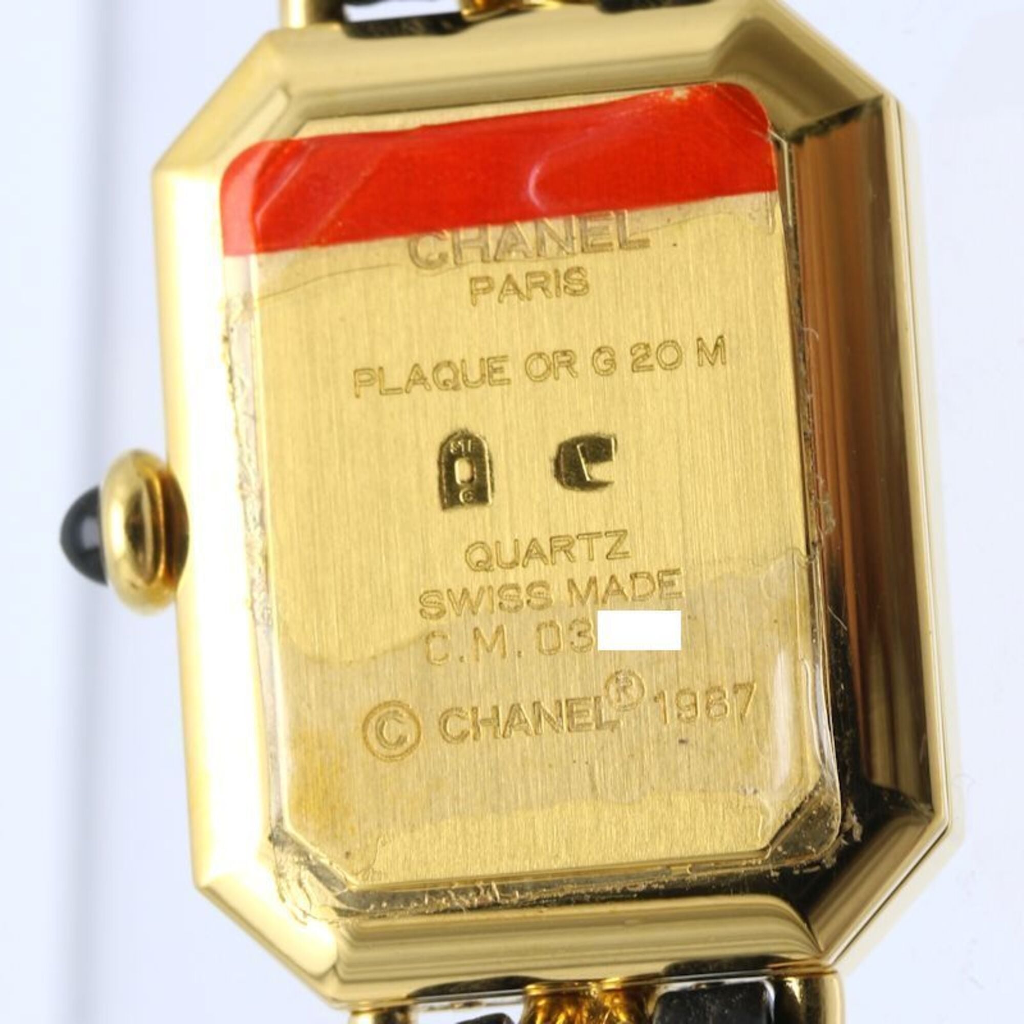 Chanel Premiere H0001 483011001 Black Dial 20mm Watch