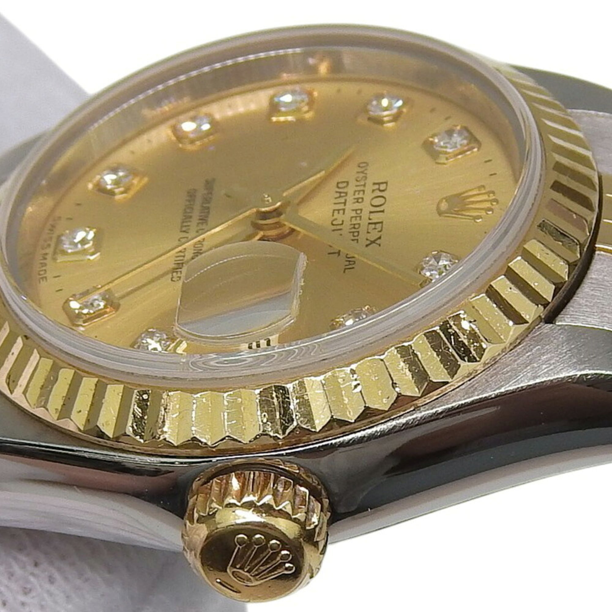 Montre Rolex Datejust Champagne avec cadran de 26 mm