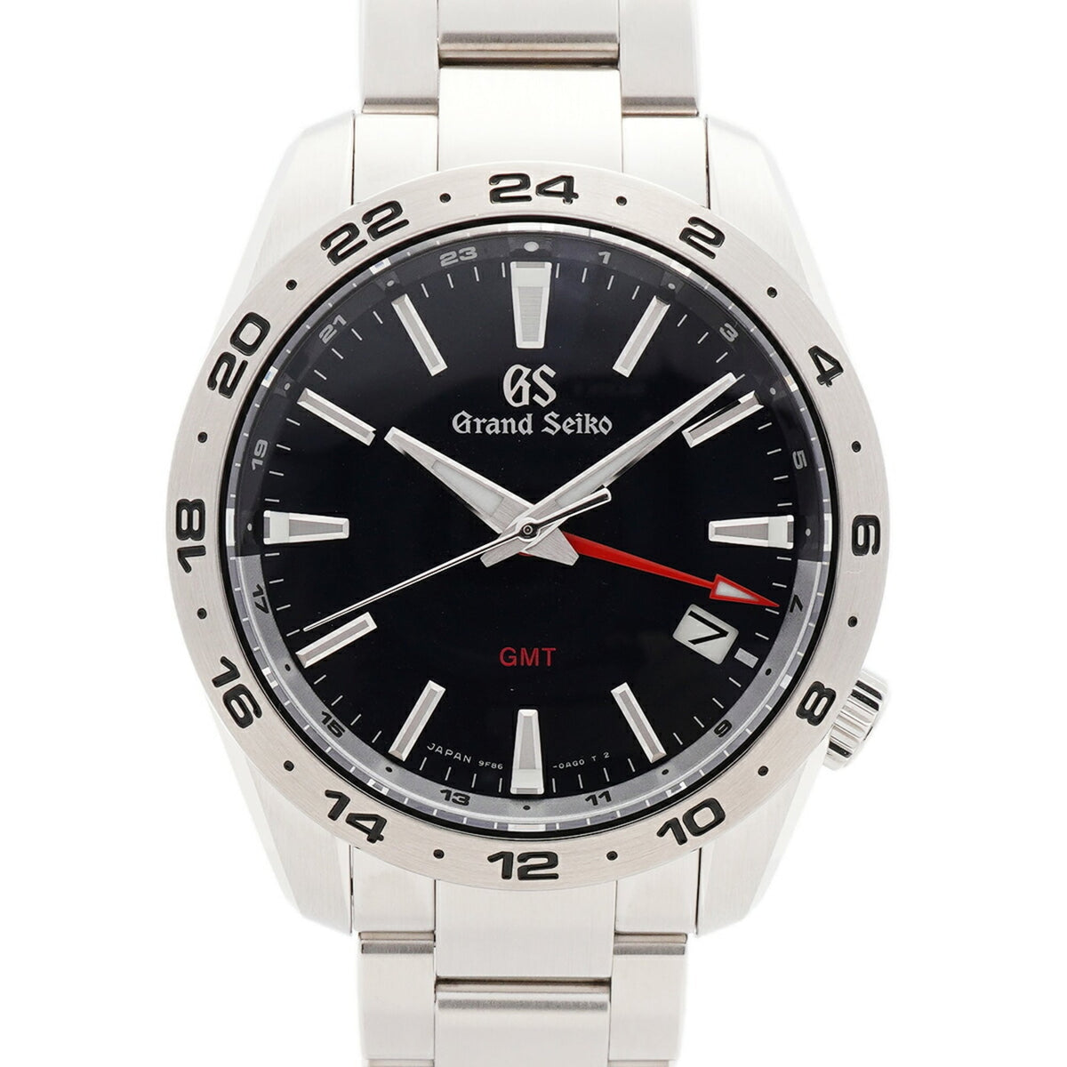 Grand Seiko Grand Sport Kollektion GMT SBGN029/9F86-0AK0 Zifferblatt in Marineblau 39mm Uhr