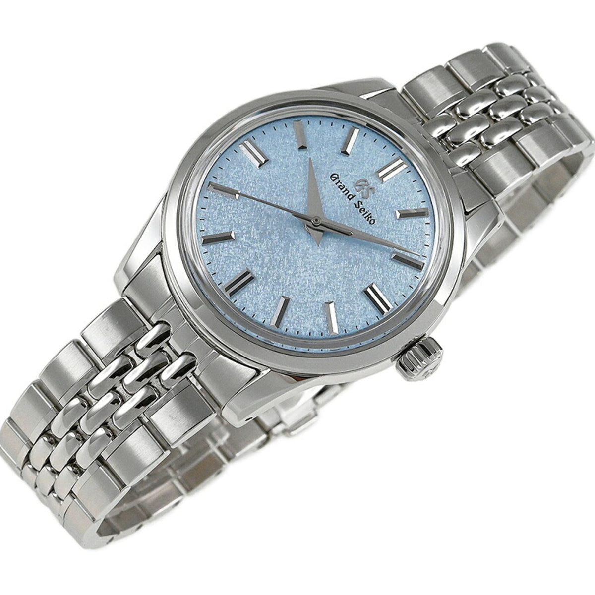 Montre Grand Seiko Collection 9S mécanique SBGW283, cadran bleu, 37 mm