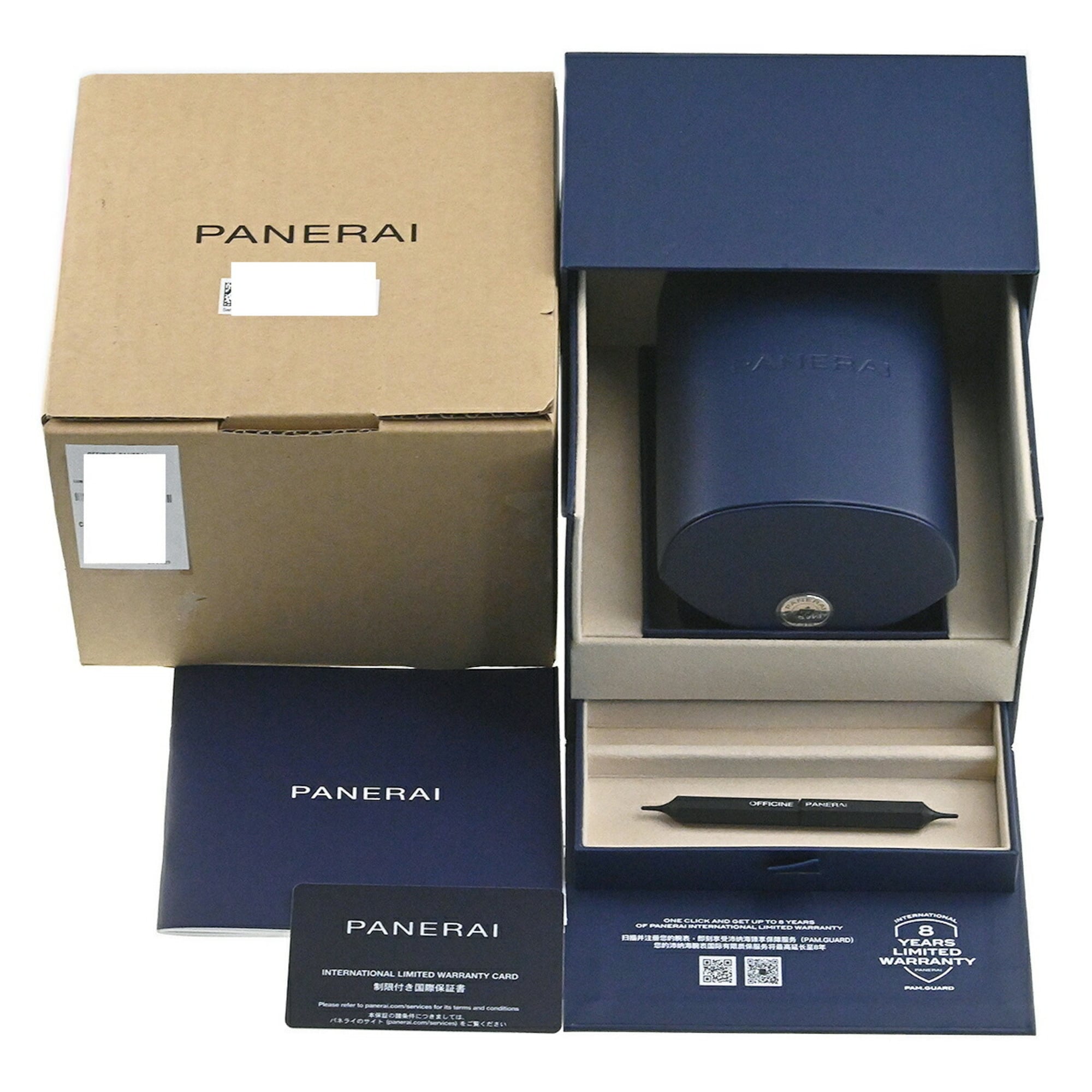 PANERAI Luminor Marina Grigio Roccia-horloge 44 PAM01358