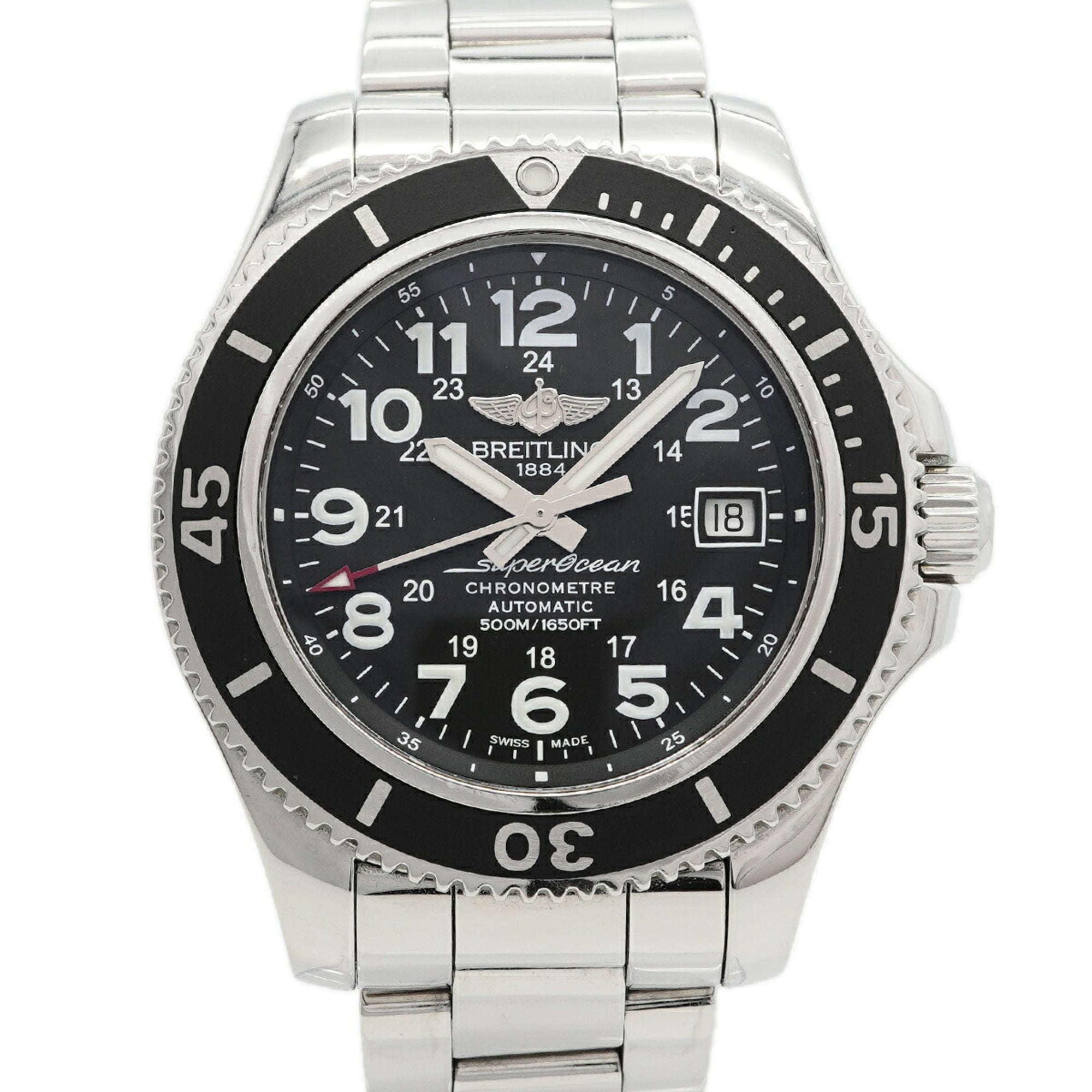 Breitling Superocean II A17365 Black Dial