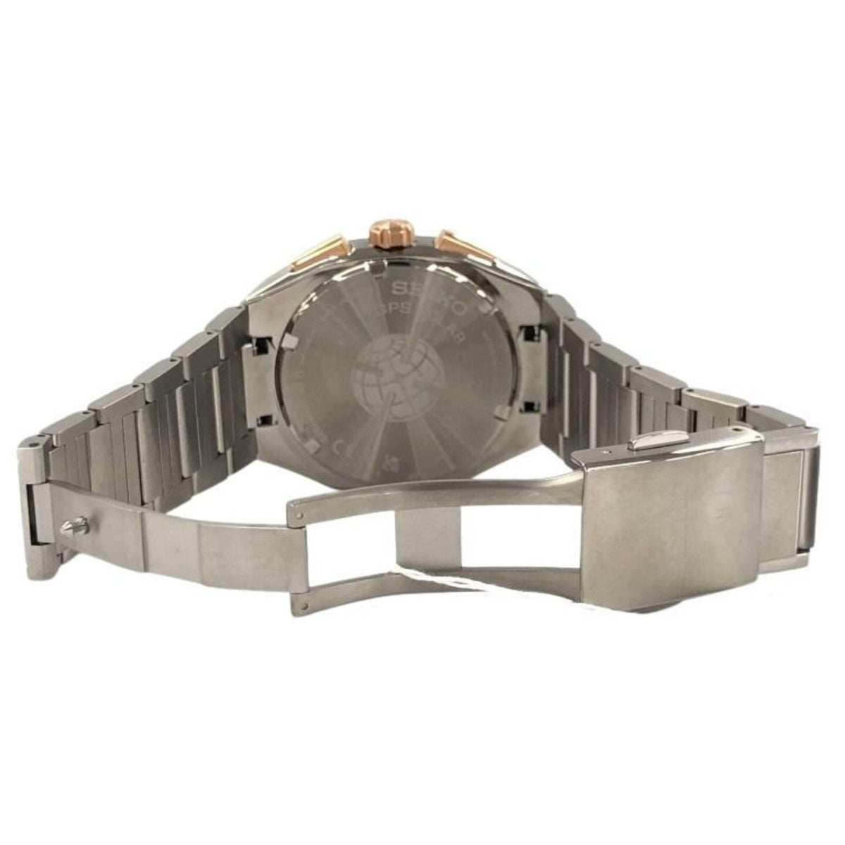Seiko ASTRON NEXTER SBXD014 SBXD014 3X62-0AA0 Horloge met zwarte wijzerplaat, 41 mm