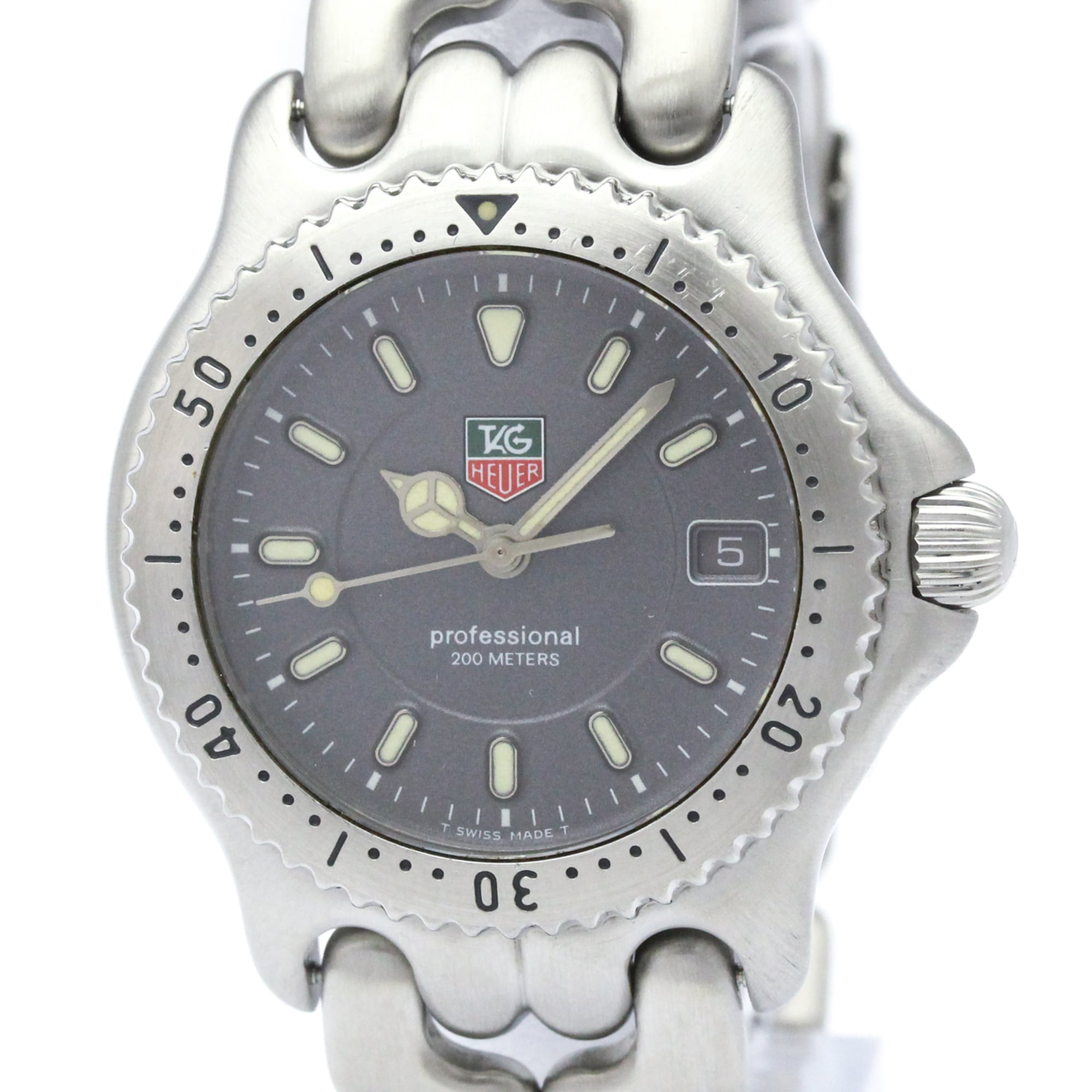 TAG HEUER Sel Professional 200M Quartz Mid Size Watch WG1213 Polished
