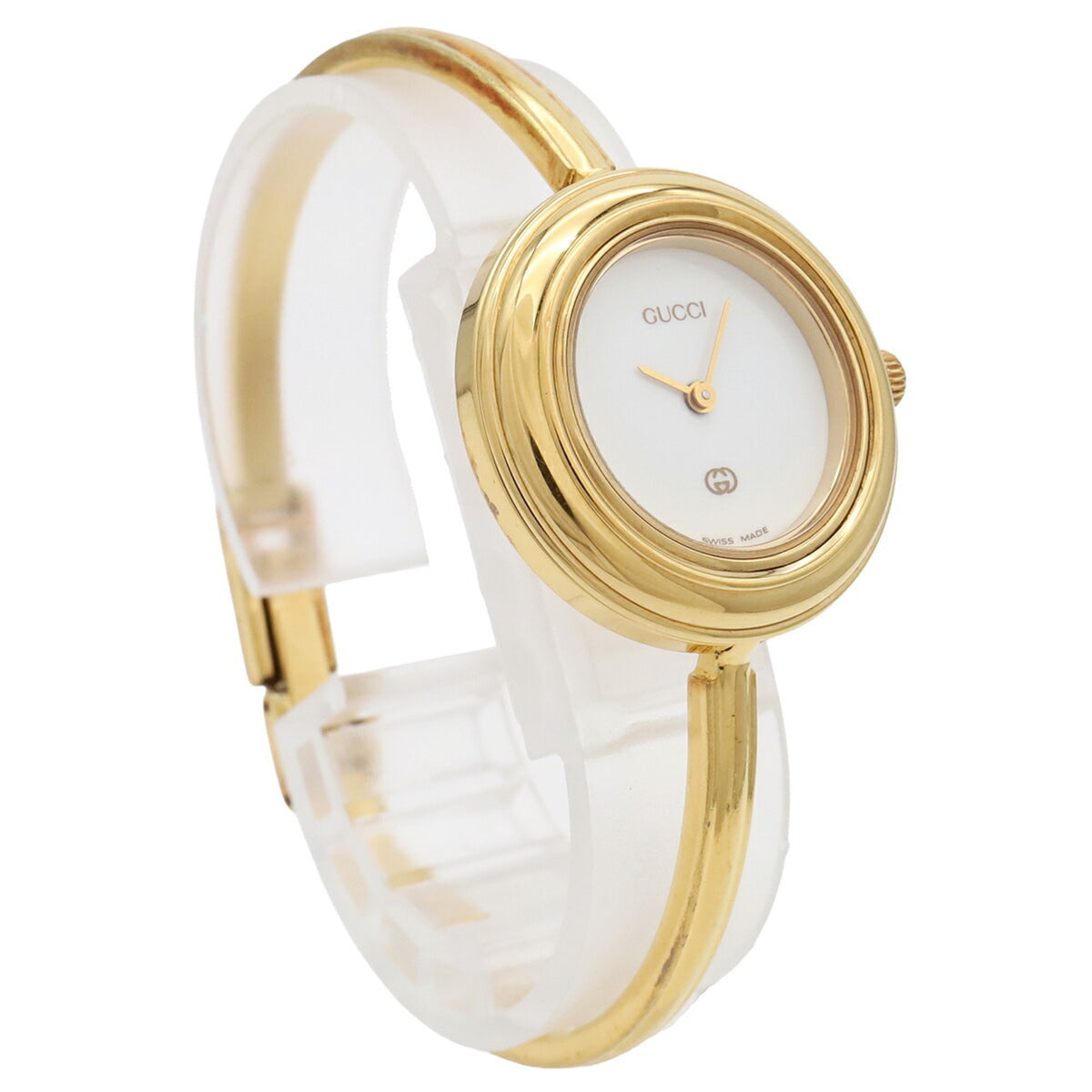 Gucci Change Bezel 11/12 White Dial 26mm Watch