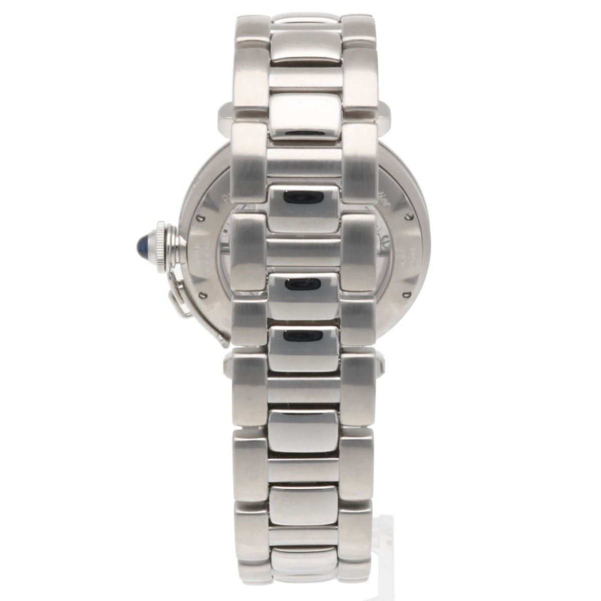 Cartier Pasha Power Reserve W31037H3 Silber Zifferblatt 38 mm Uhr