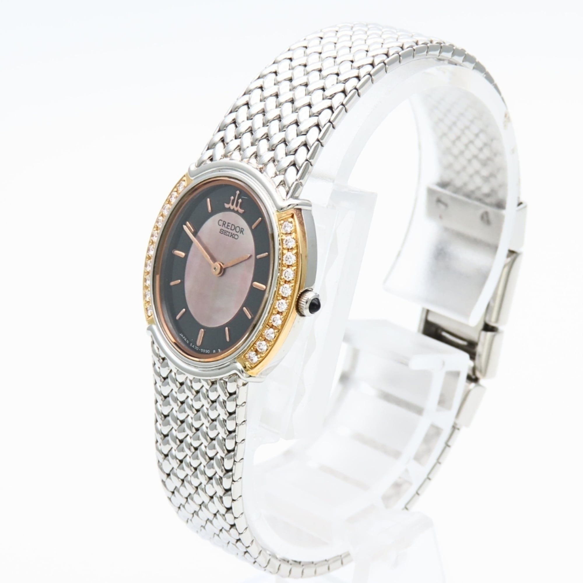 Seiko Credor 5A70-3000 White Dial 21mm Watch