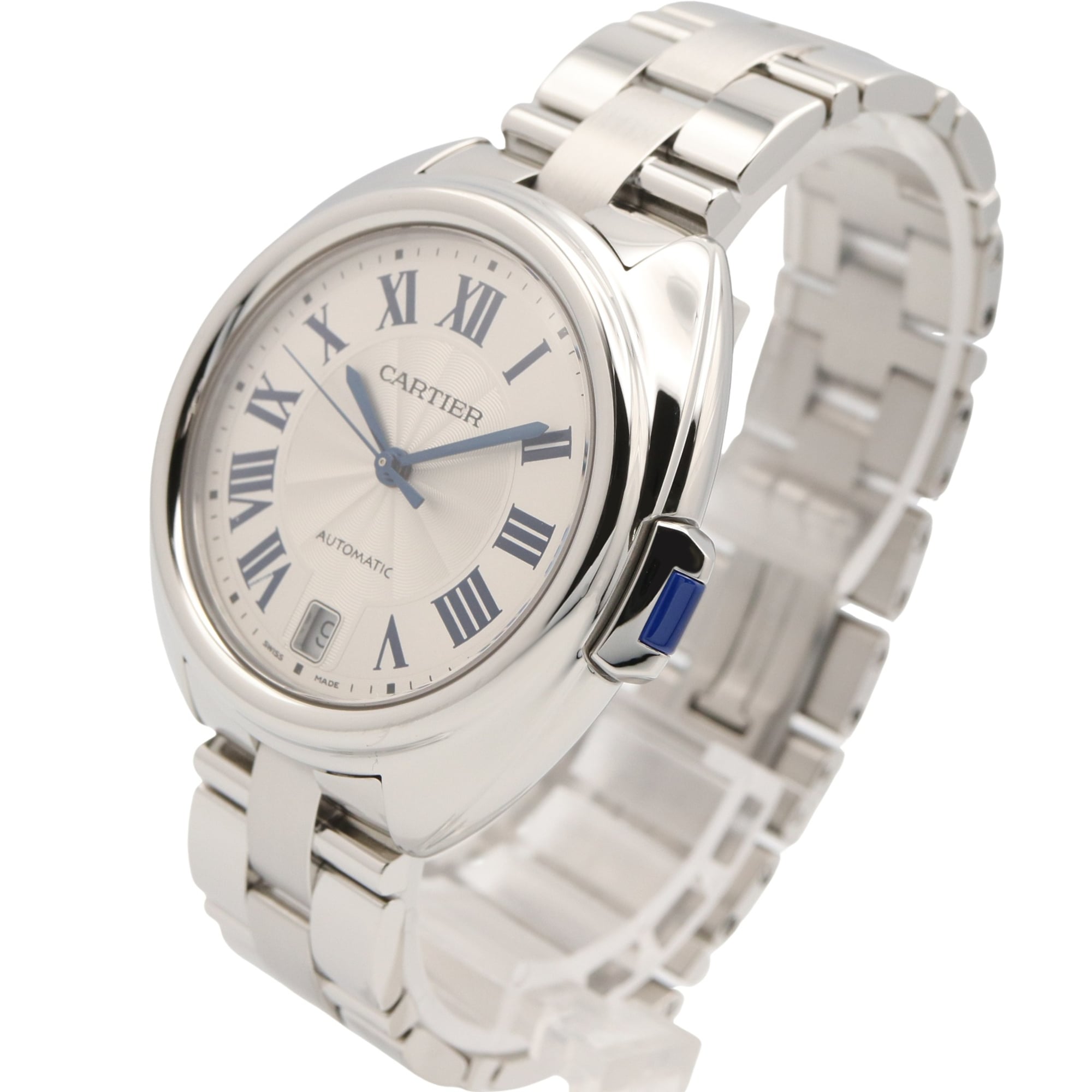 Cartier Cle de WSCL0006 Silver Dial 35mm Watch