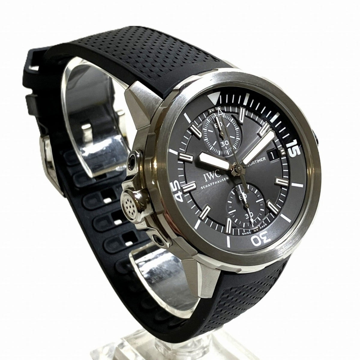 Montre IWC Schaffhausen IW379506 Noir cadran 44 mm