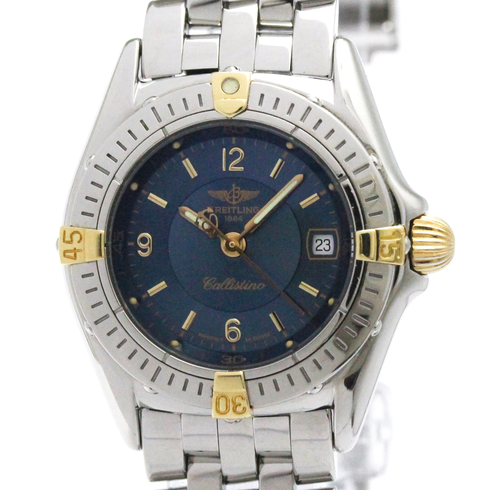 Breitling Callistino B52045 Blue Dial 27mm Watch