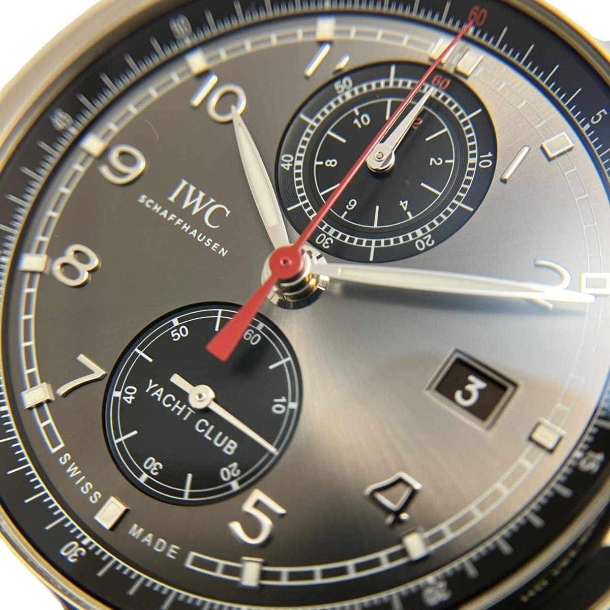 Montre IWC Schaffhausen Yacht Club Portugieser  IW390503 Noir cadran de 46 mm