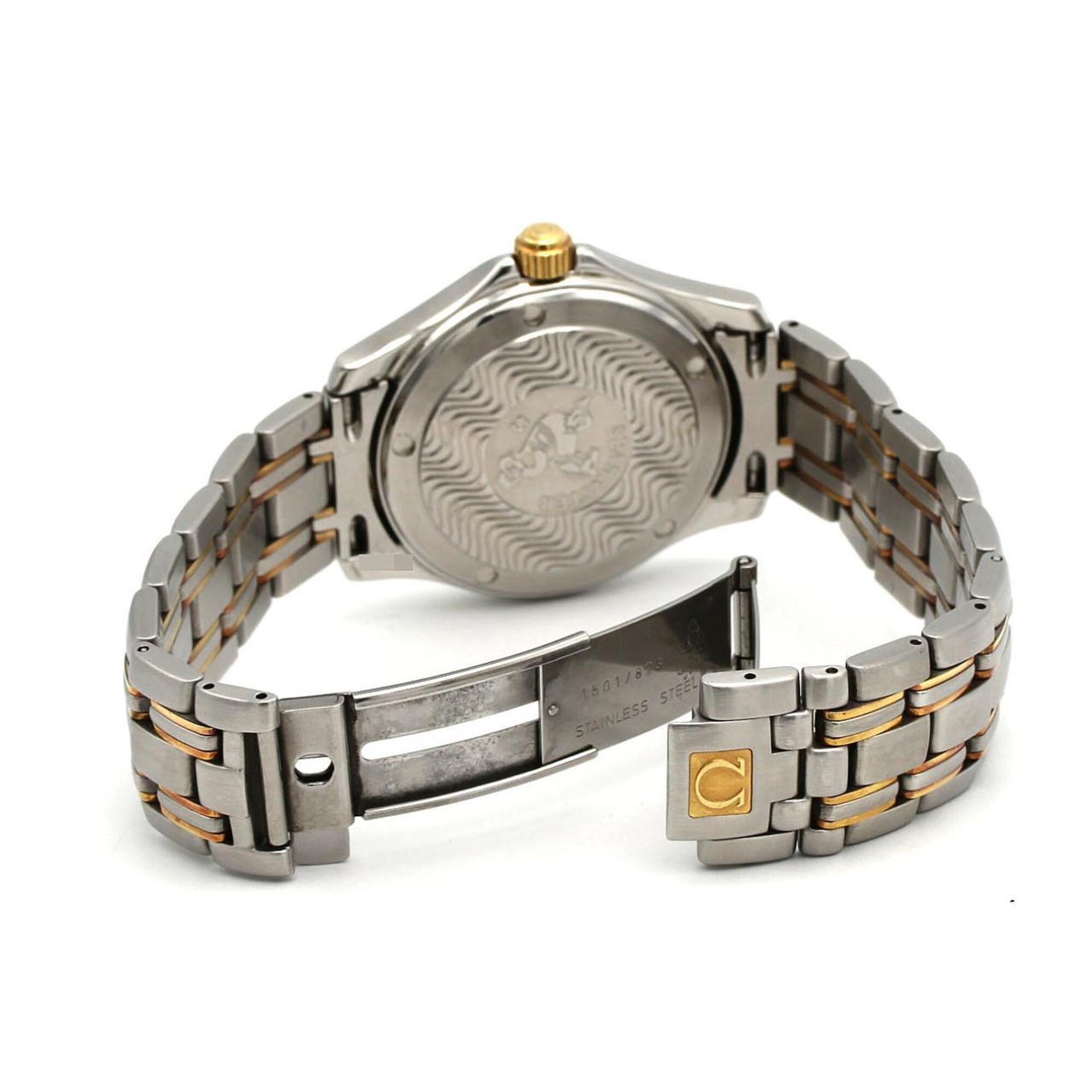 Omega Seamaster 120 2311.1 Horloge met gouden wijzerplaat, 36 mm
