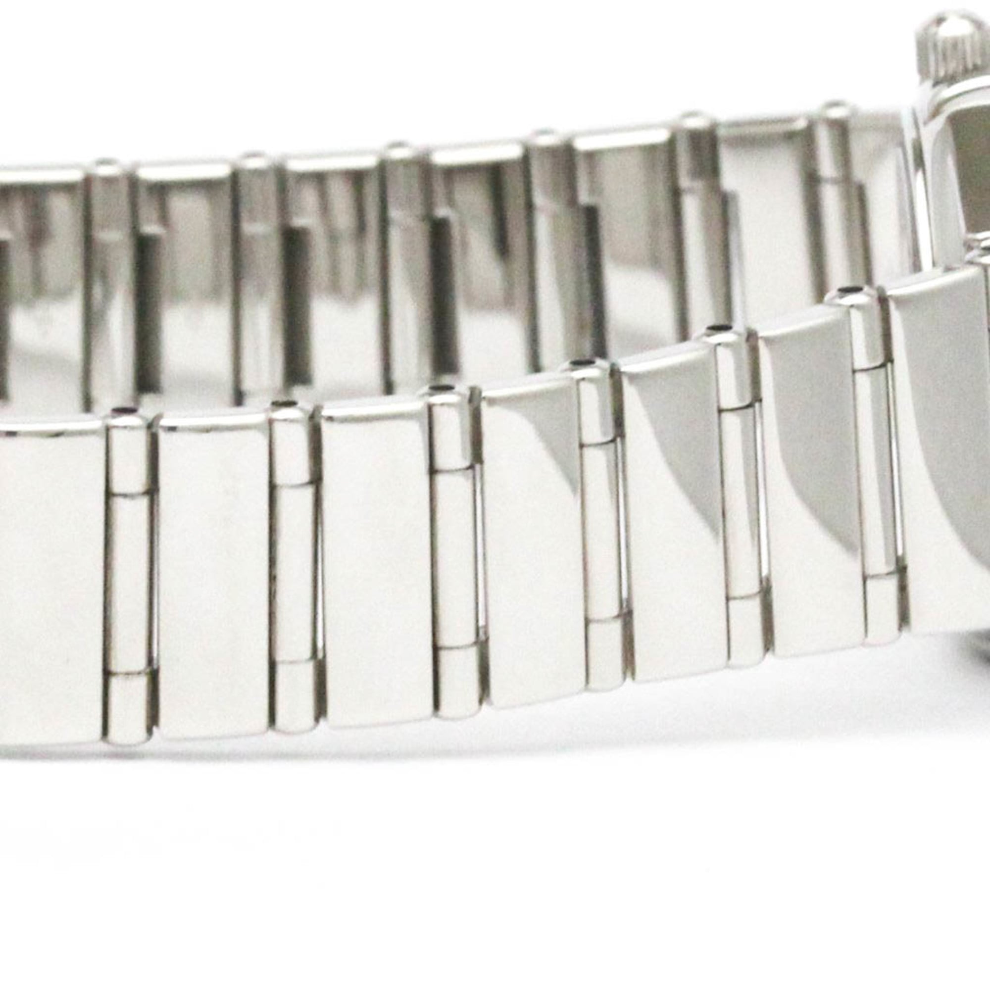 OMEGA Constellation Damenuhr aus Stahl Quarz Diamanten und Perlmuttzifferblatt 1566.76