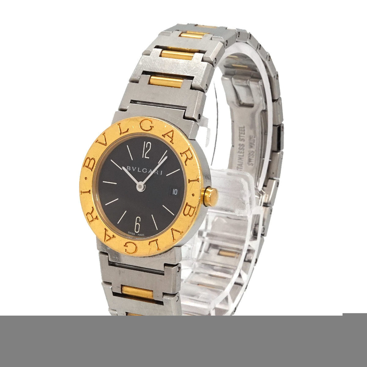 Bvlgari BB26SG Black Dial 20mm Watch